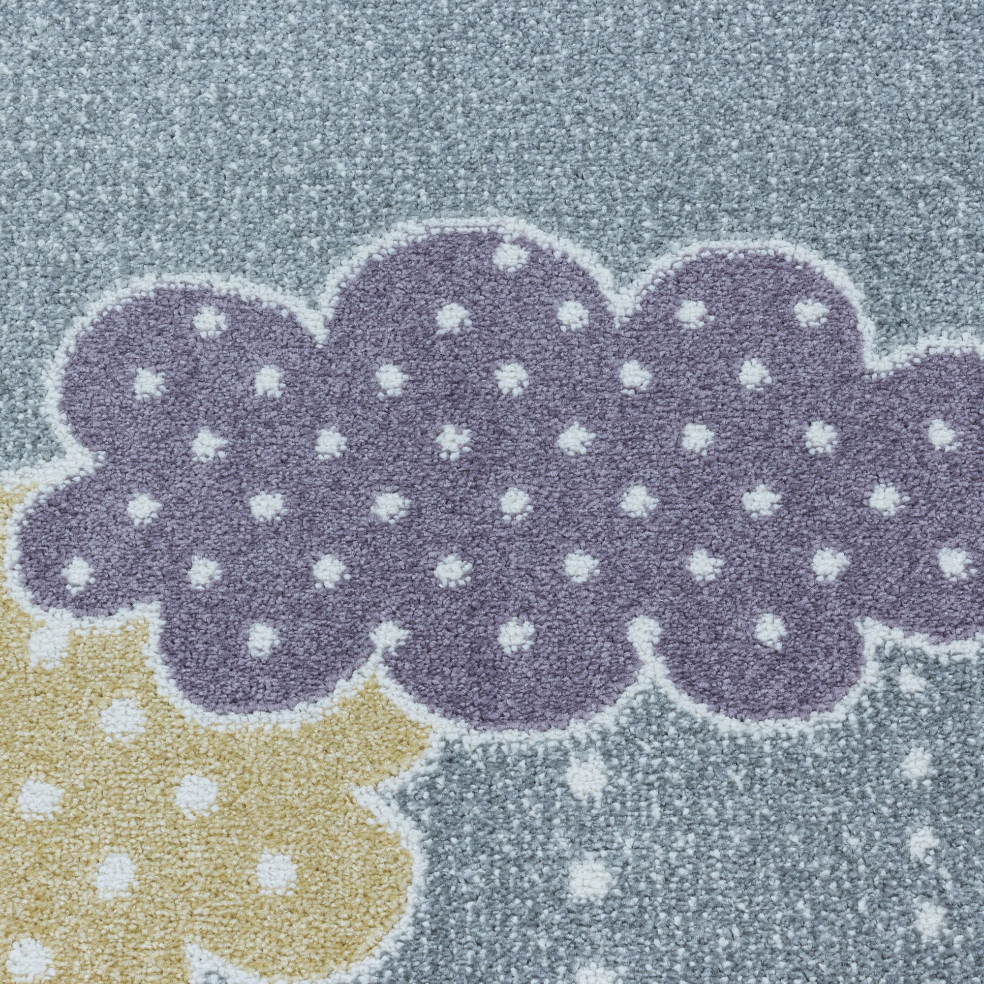 Grijs Tapijt Laagpolig Vloerkleed Omid Dreamy Soft Collection.