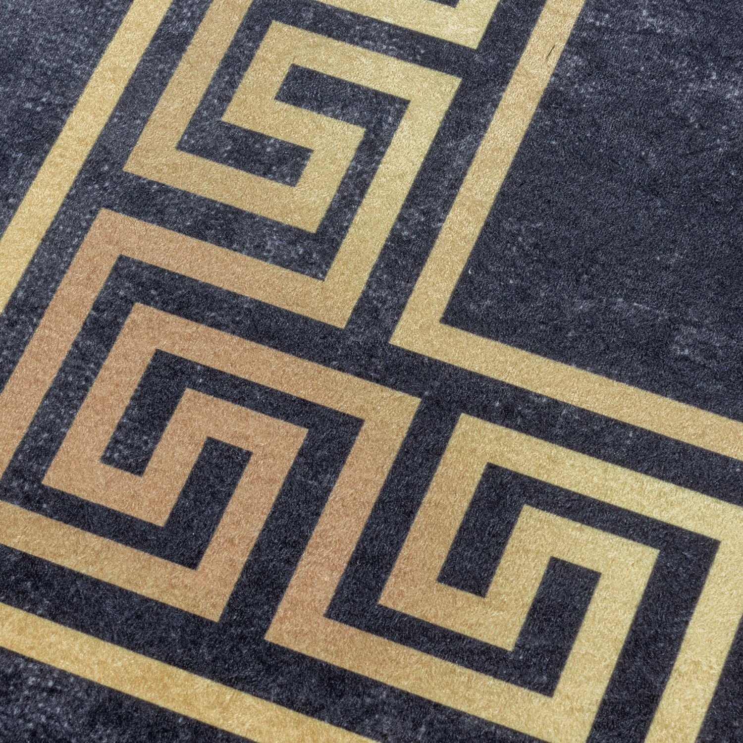 Zwart Tapijt Laagpolig Vloerkleed Omid ChromaticBlend Rugs