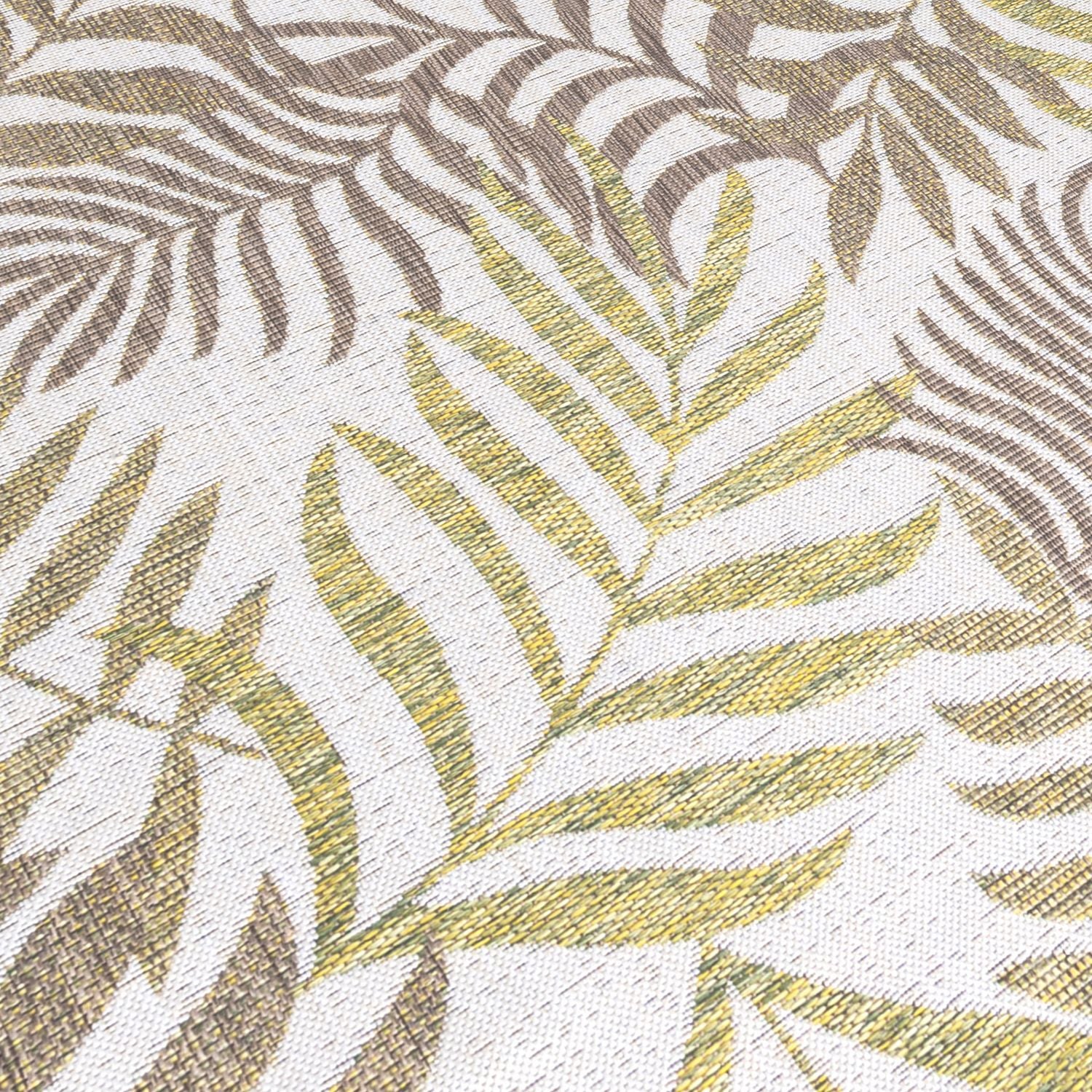 Beige Tapijt Laagpolig Vloerkleed Omid  Vivid Threads