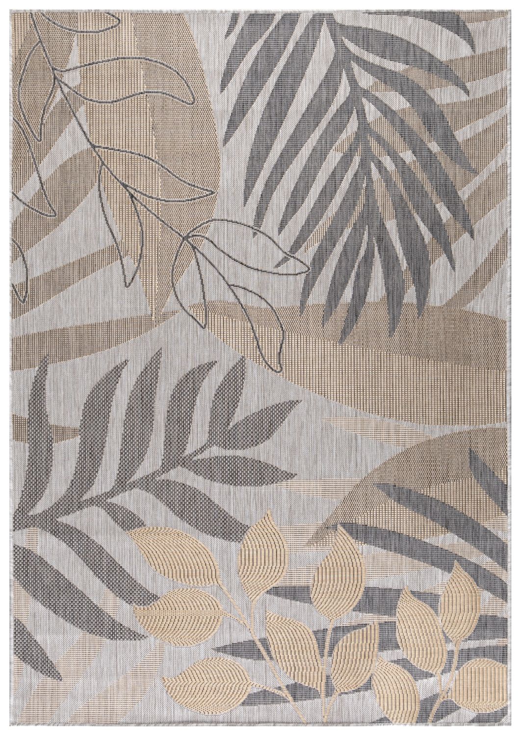 Beige Tapijt Laagpolig Vloerkleed Omid  Vivid Threads