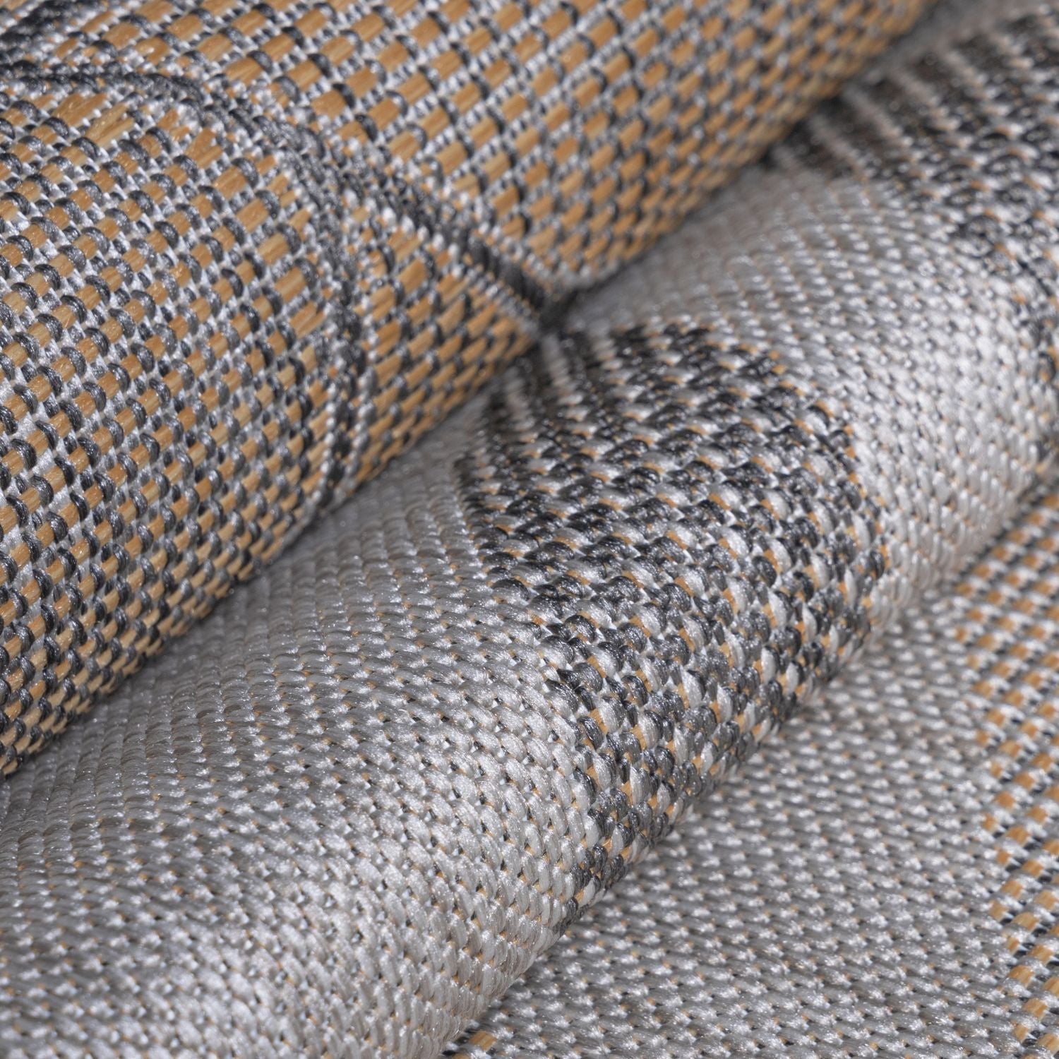 Beige Tapijt Laagpolig Vloerkleed Omid  Vivid Threads