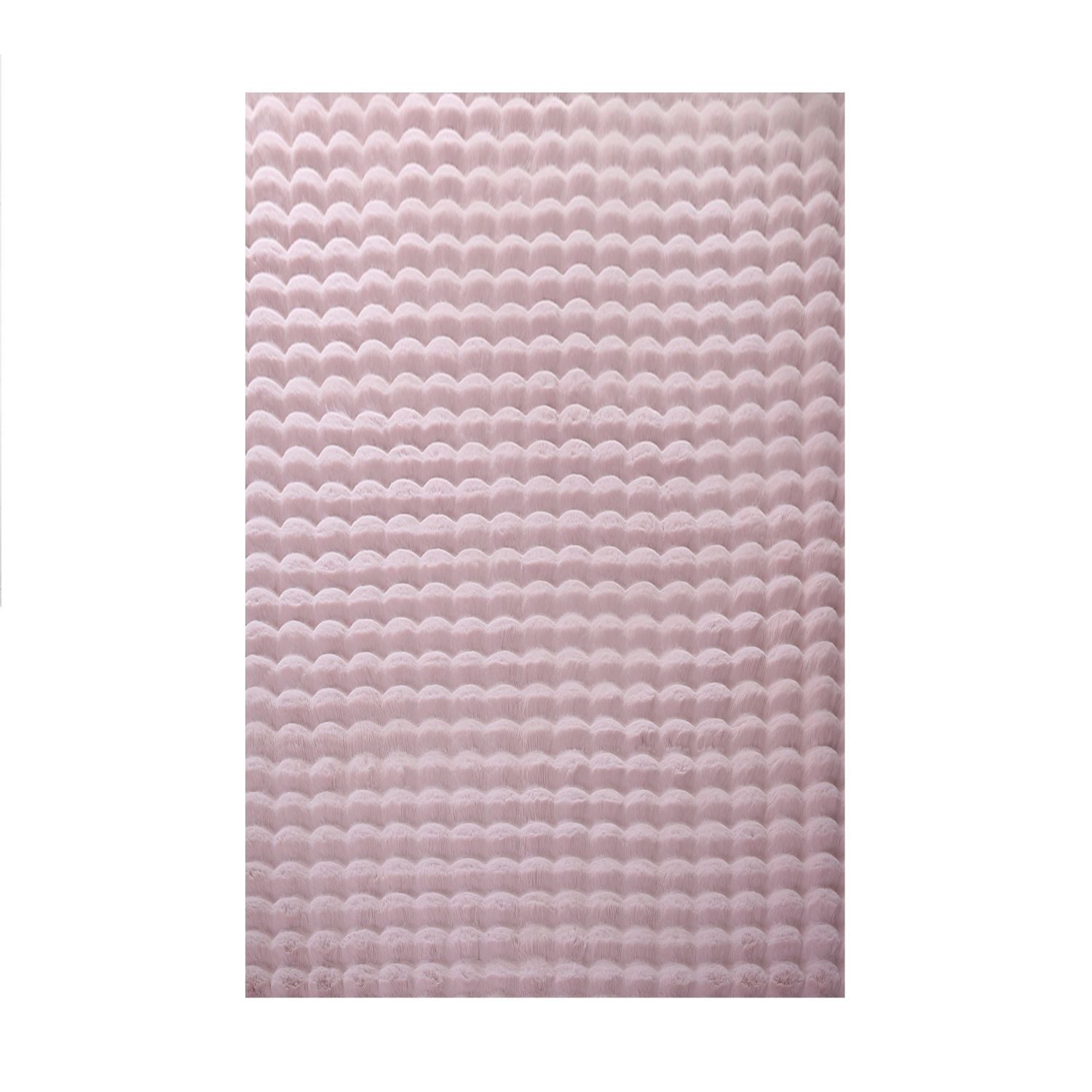 Roze Tapijt Laagpolig Vloerkleed Omid Calming Canvas