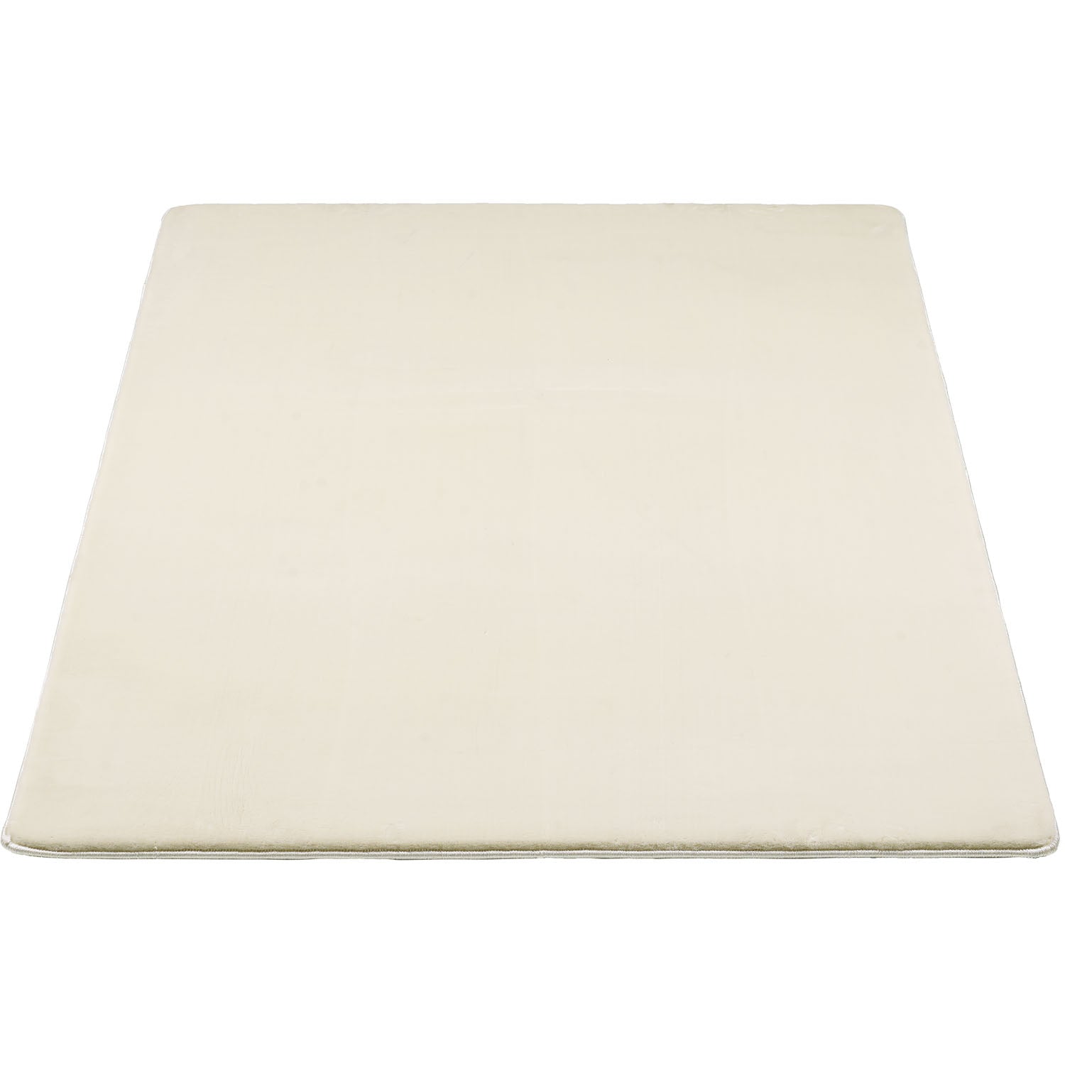 Crème Tapijt Laagpolig Vloerkleed Omid Velvet Bliss