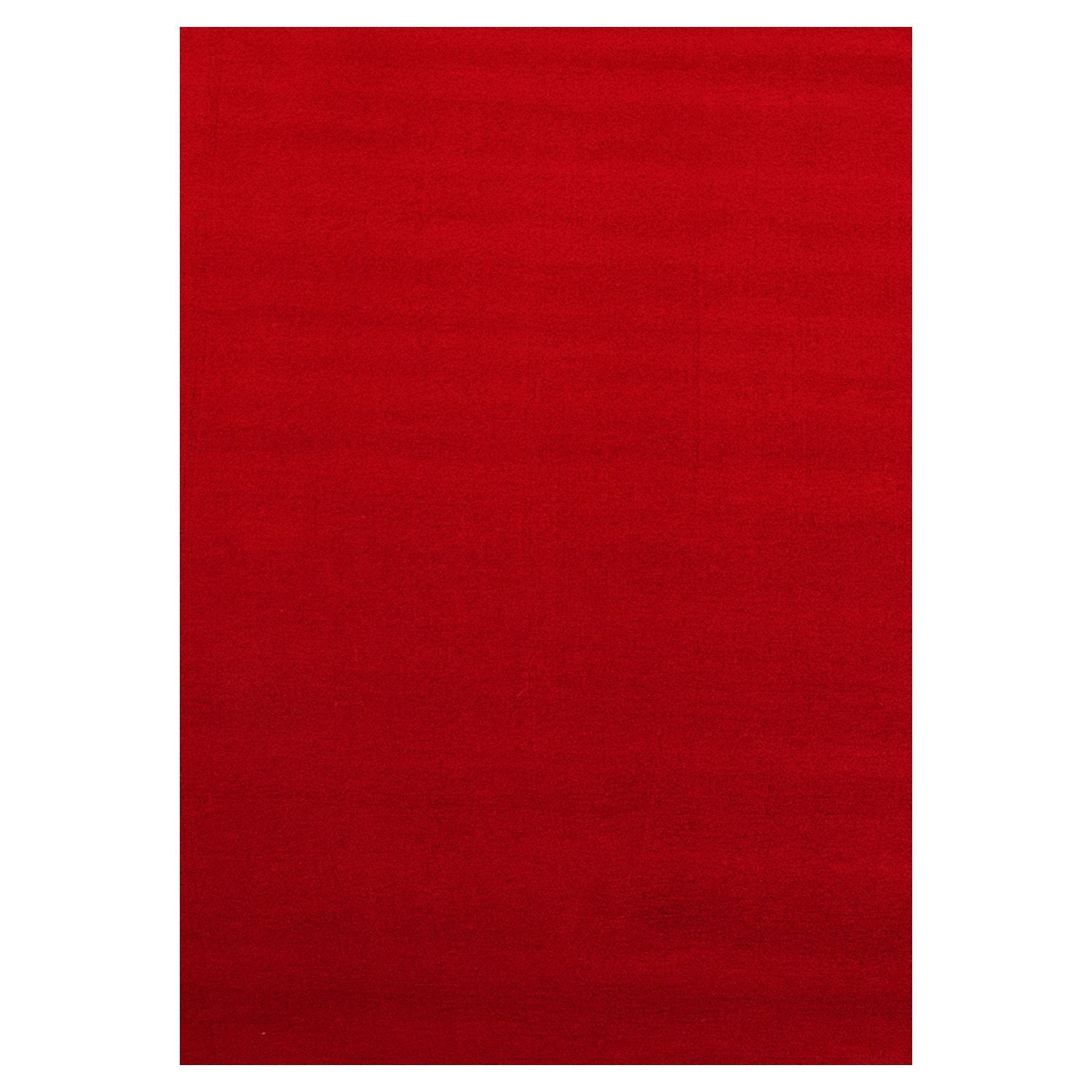 Rood Tapijt Laagpolig Vloerkleed Omid  Simple Serenity