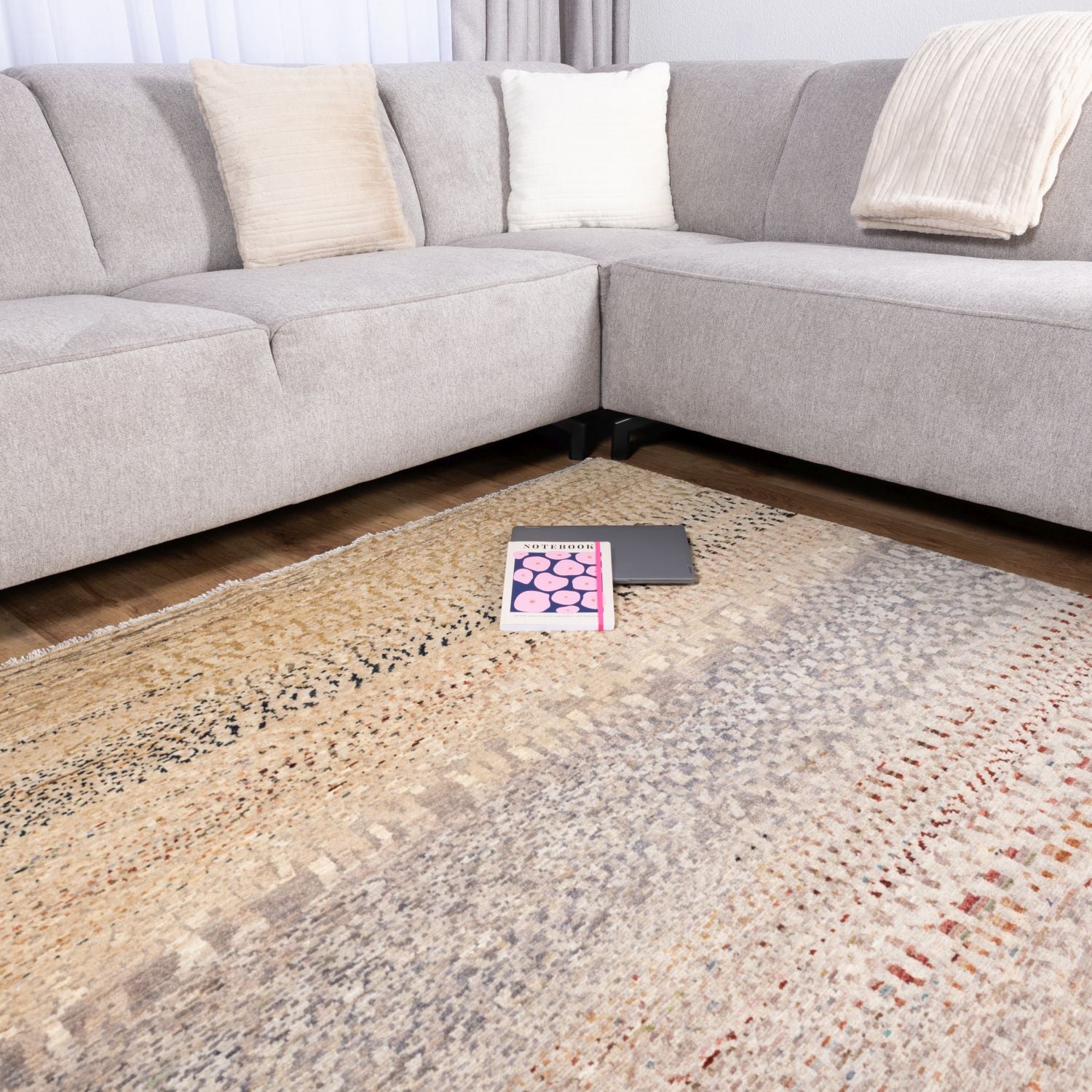 Afghaans Tapijt Laagpolig Handgeknoopt Wollen Vloerkleed - Omid Afghan Wool Luxury 175x239