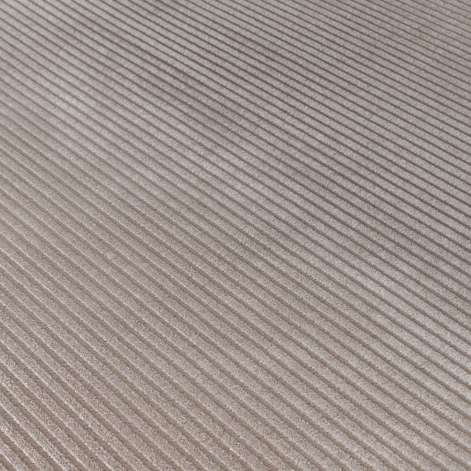 Bruin Tapijt Laagpolig Vloerkleed Omid LuxeLoom Stripes