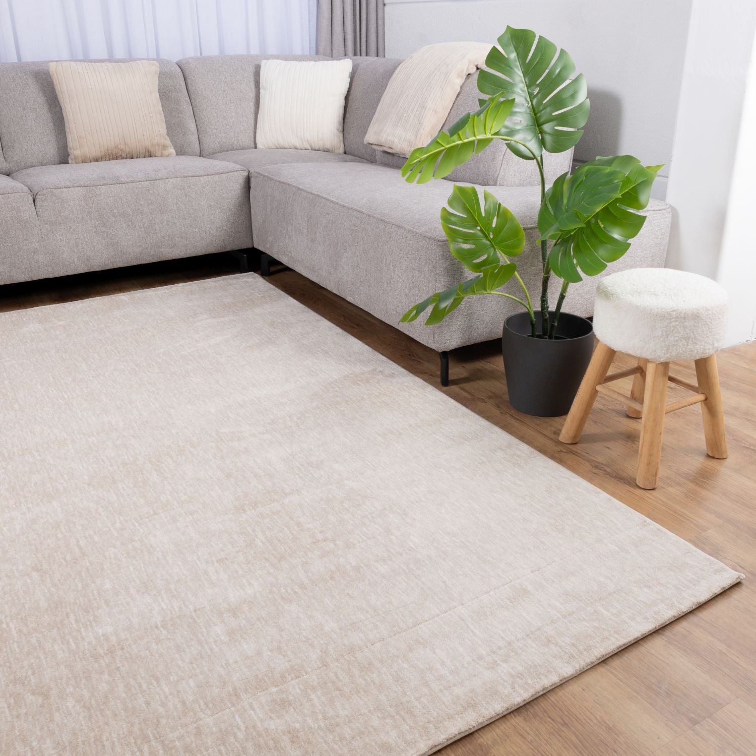 Kleurrijk Tapijt Laagpolig Vloerkleed Omid Art - Omid Carpets