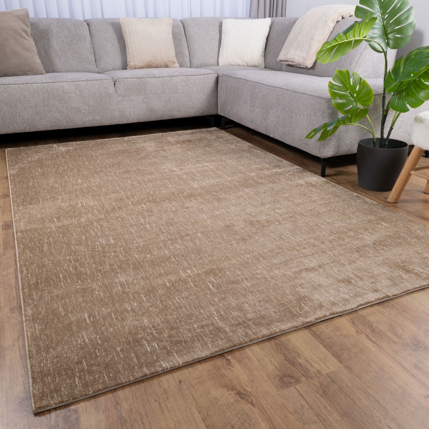 Kleurrijk Tapijt Laagpolig Vloerkleed Omid Art - Omid Carpets