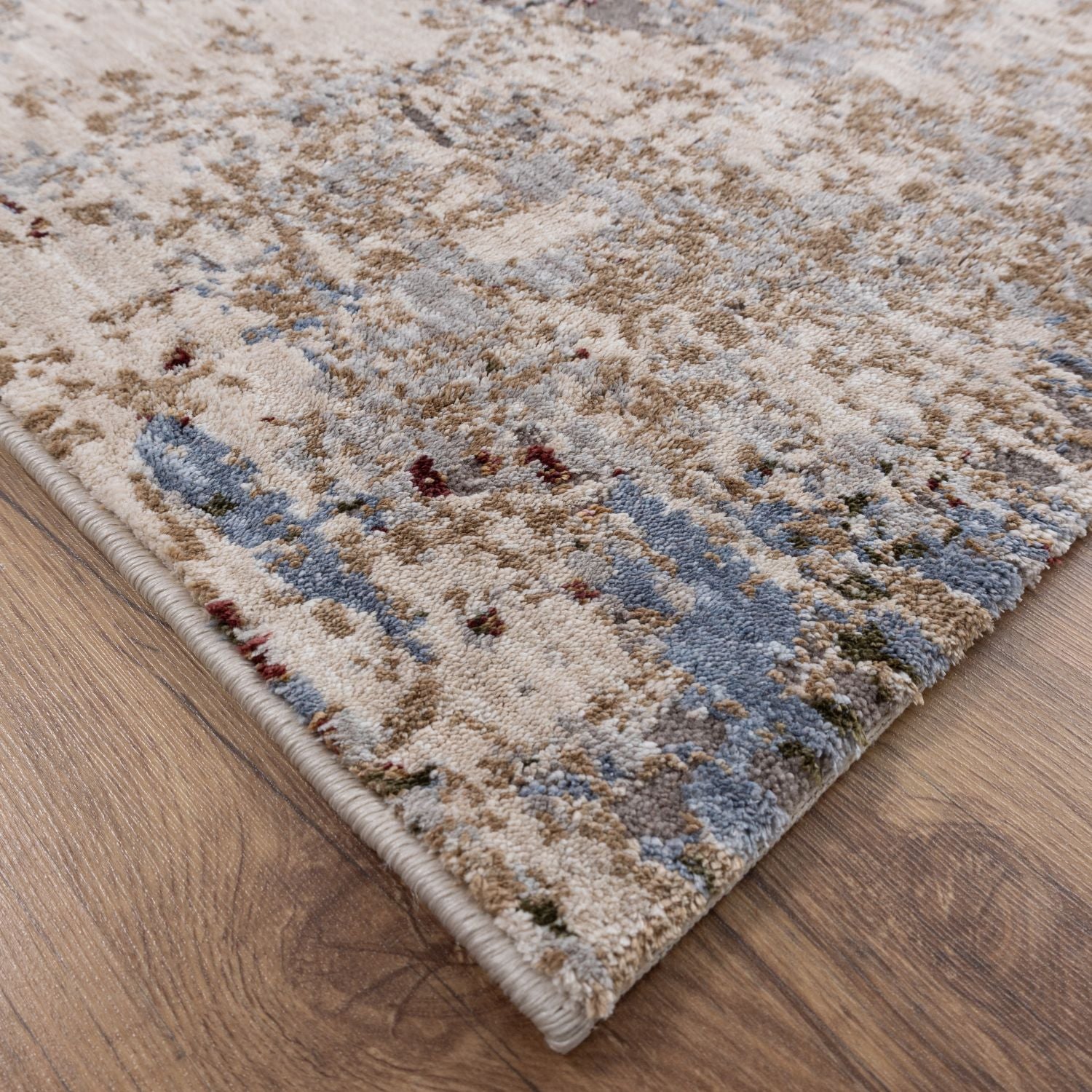 Kleurrijk Tapijt Laagpolig Vloerkleed Omid Art - Omid Carpets