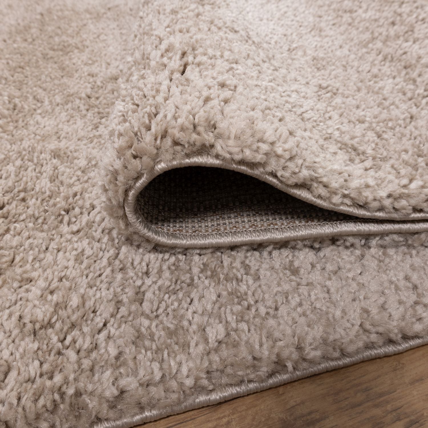 Beige Tapijt Hoogpolig Vloerkleed Omid Berber Luxe Shaggy - Omid Carpets