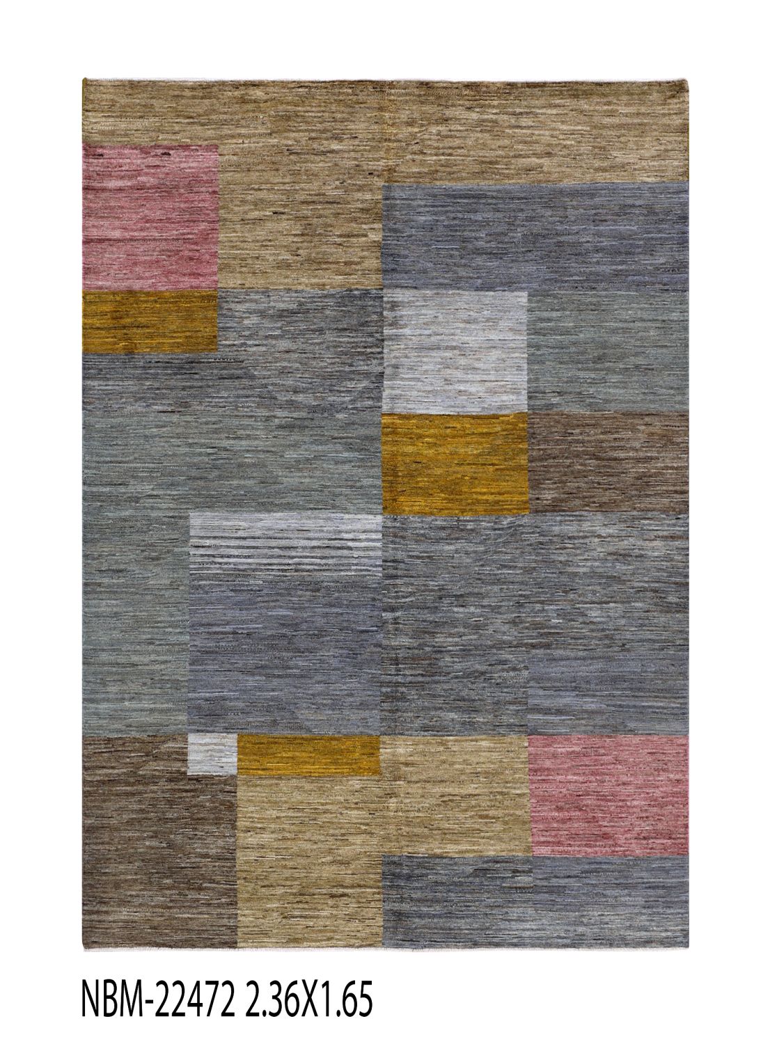 Afghaans Tapijt Laagpolig Handgeknoopt Wollen Vloerkleed - Omid Afghan Wool Luxury 236x165