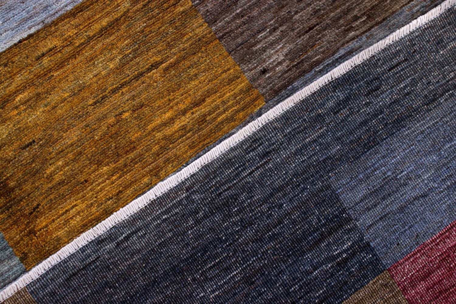 Afghaans Tapijt Laagpolig Handgeknoopt Wollen Vloerkleed - Omid Afghan Wool Luxury 236x165