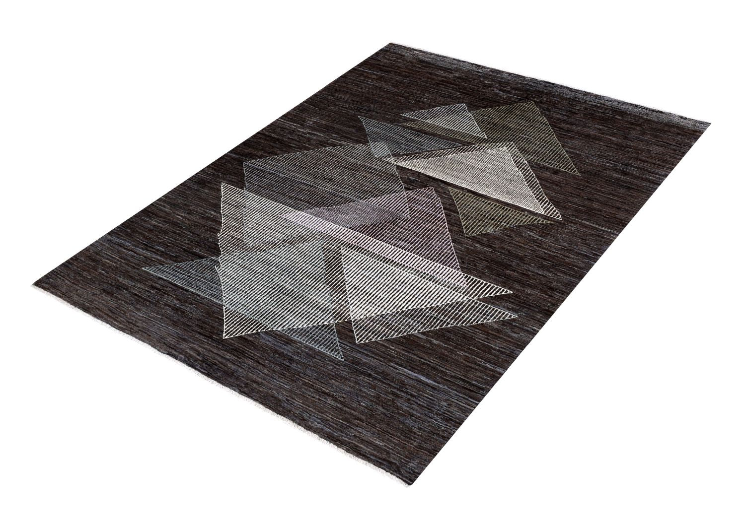 Afghaans Tapijt Laagpolig Handgeknoopt Wollen Vloerkleed - Omid Afghan Wool Luxury 227x175