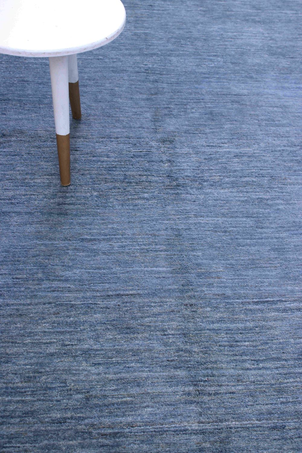 Blauw Tapijt Laagpolig Handgeknoopt Wollen Vloerkleed - Omid Afghan Wool Luxury 236x166