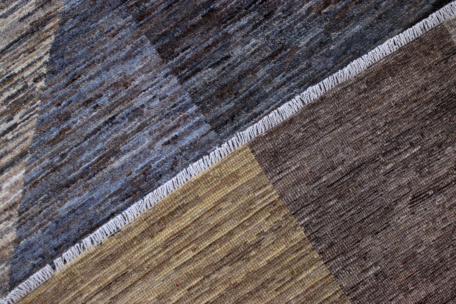 Afghaans Tapijt Laagpolig Handgeknoopt Wollen Vloerkleed - Omid Afghan Wool Luxury 300x246