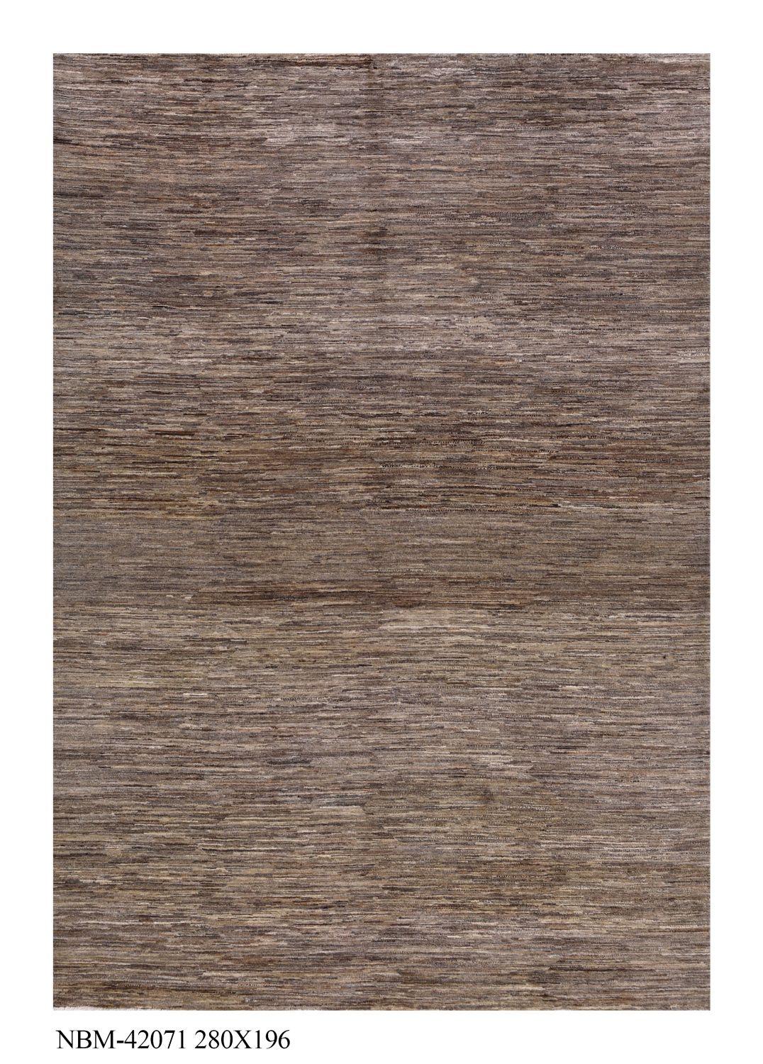 Tapijt Laagpolig Handgeknoopt Wollen Vloerkleed - Omid Afghan Wool Luxury 280x196