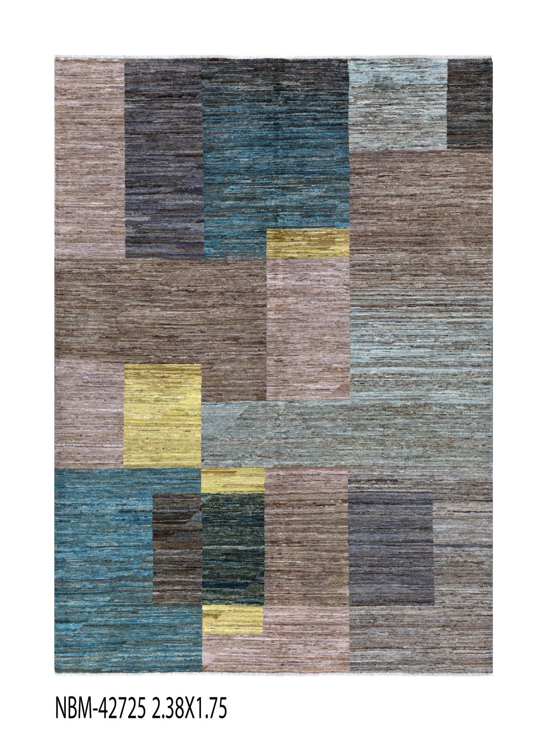 Afghaans Tapijt Laagpolig Handgeknoopt Wollen Vloerkleed - Omid Afghan Wool Luxury 238x175