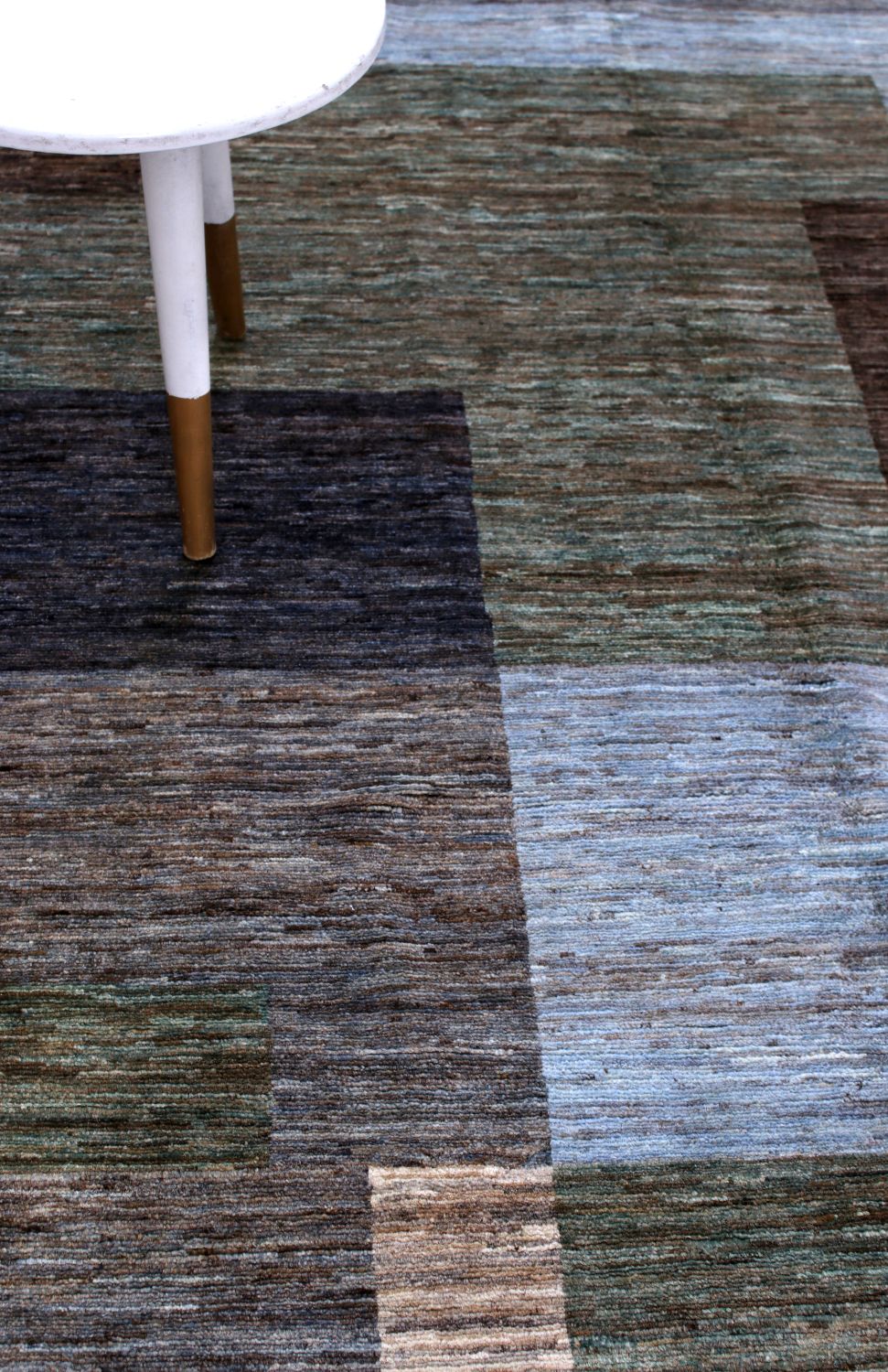 Afghaans Tapijt Laagpolig Handgeknoopt Wollen Vloerkleed - Omid Afghan Wool Luxury 297x253