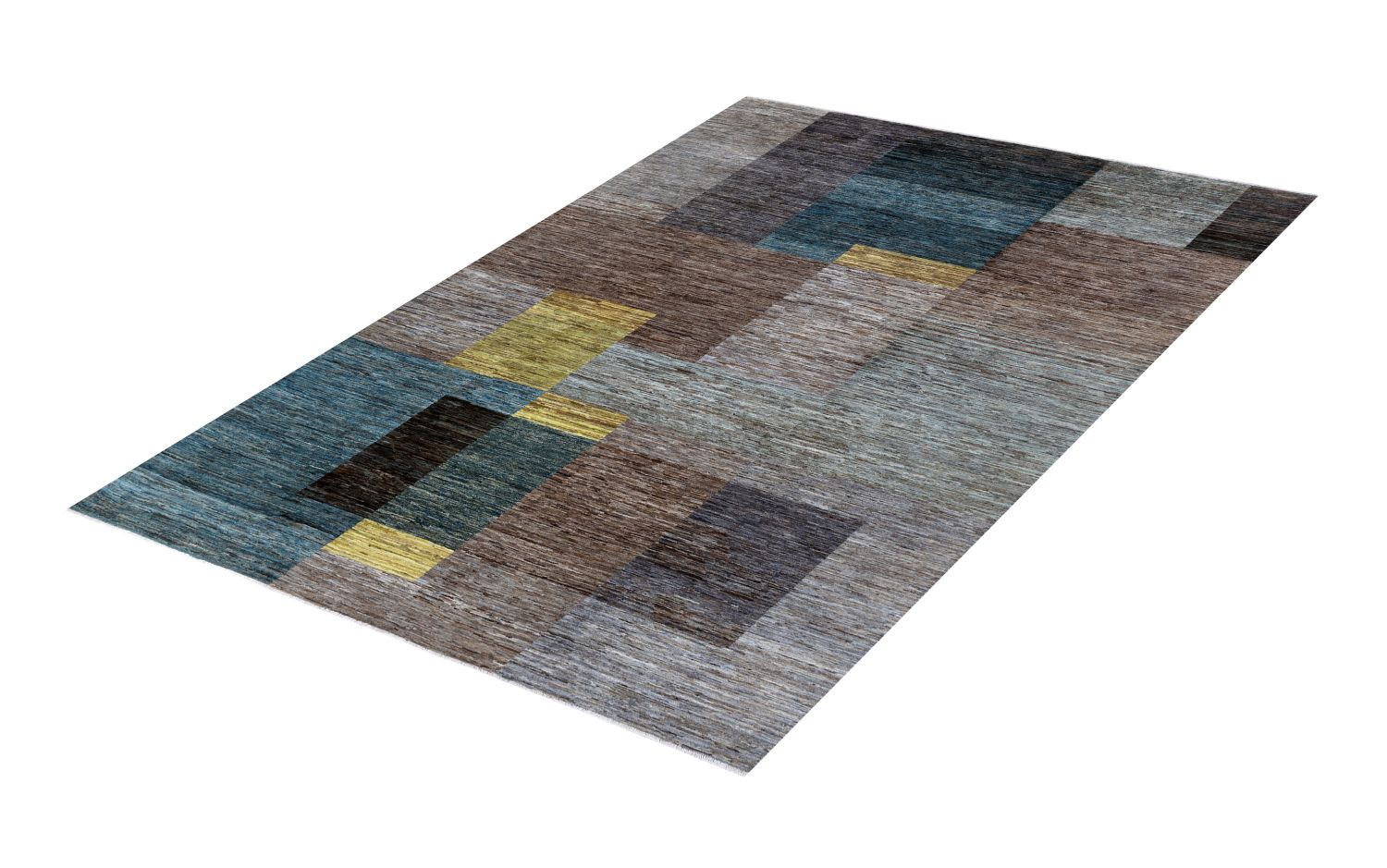 Afghaans Tapijt Laagpolig Handgeknoopt Wollen Vloerkleed - Omid Afghan Wool Luxury 302x251