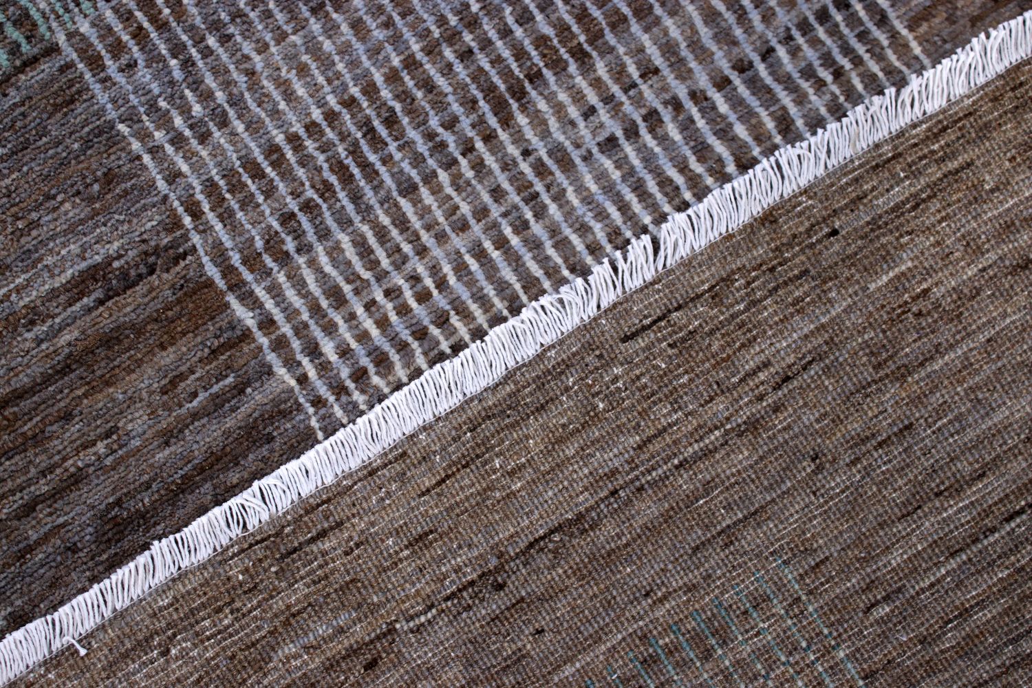 Afghaans Tapijt Laagpolig Handgeknoopt Wollen Vloerkleed - Omid Afghan Wool Luxury 300x227