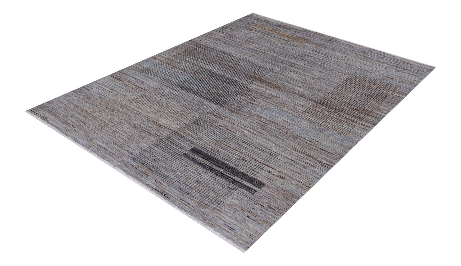 Afghaans Tapijt Laagpolig Handgeknoopt Wollen Vloerkleed - Omid Afghan Wool Luxury 247x181