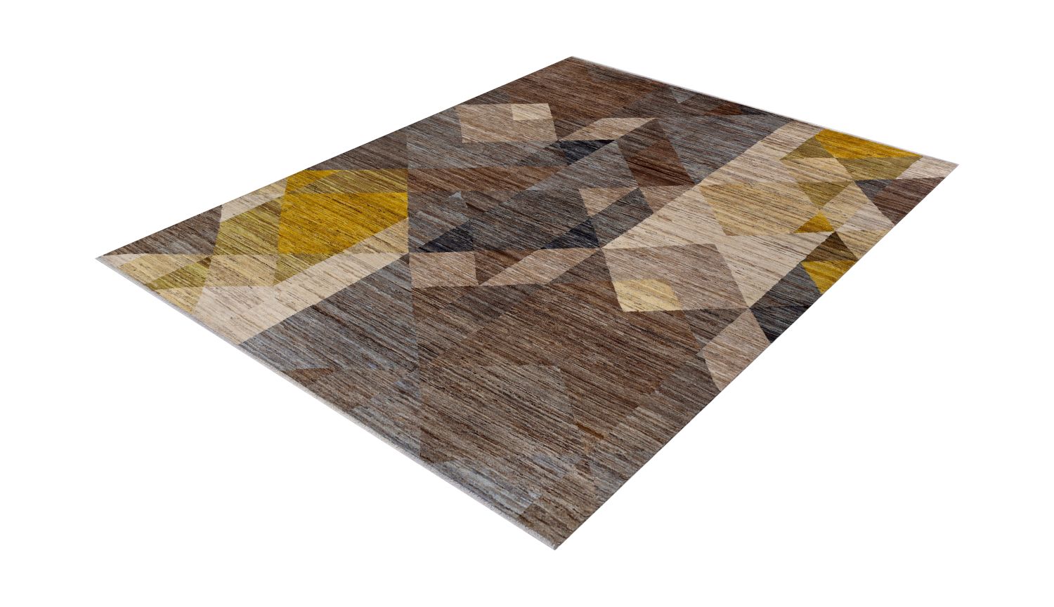 Afghaans Tapijt Laagpolig Handgeknoopt Wollen Vloerkleed - Omid Afghan Wool Luxury 241x166