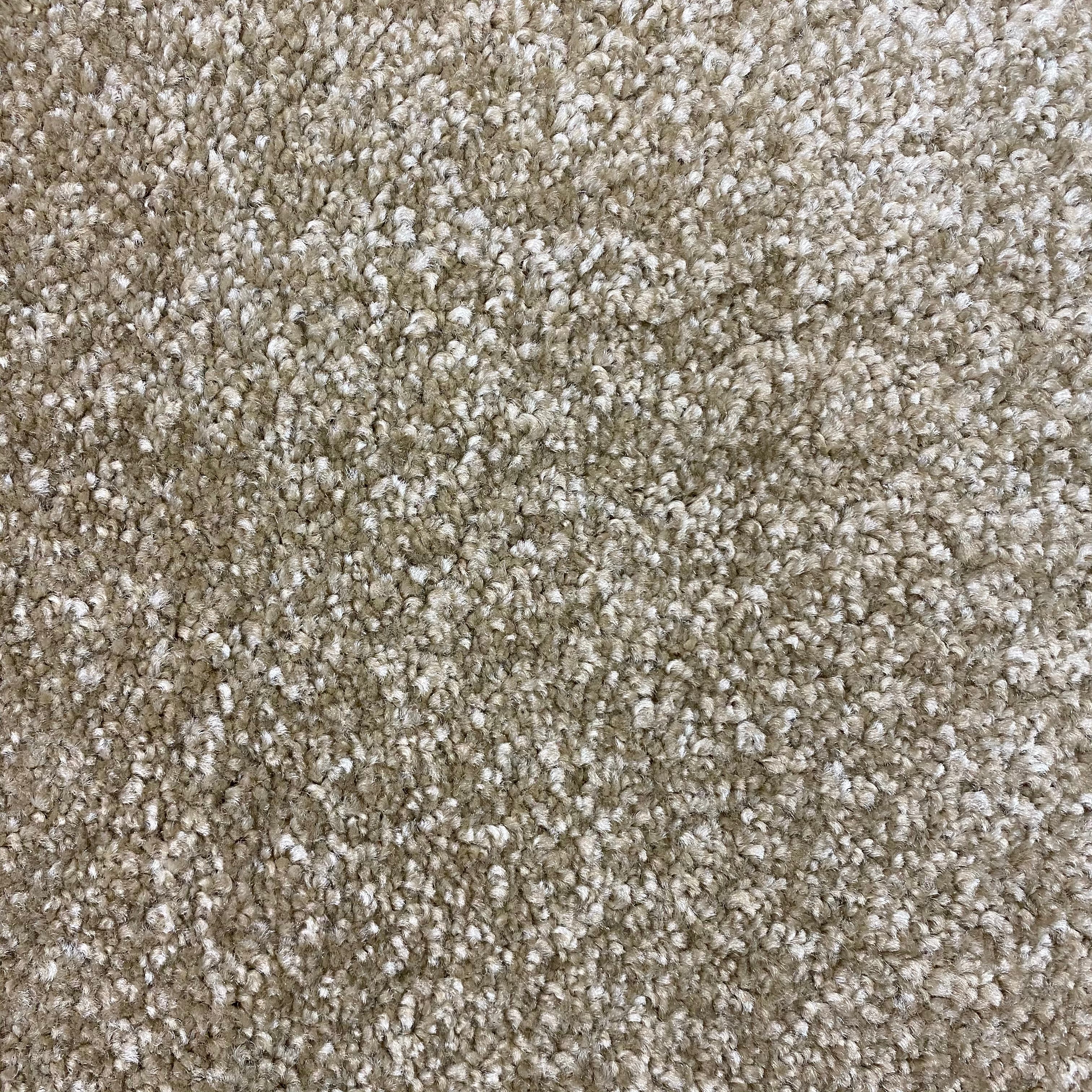 Beige Tapijt Dik Laagpolig Vloerkleed Omid Zen Premium Feeling Volledig Effen
