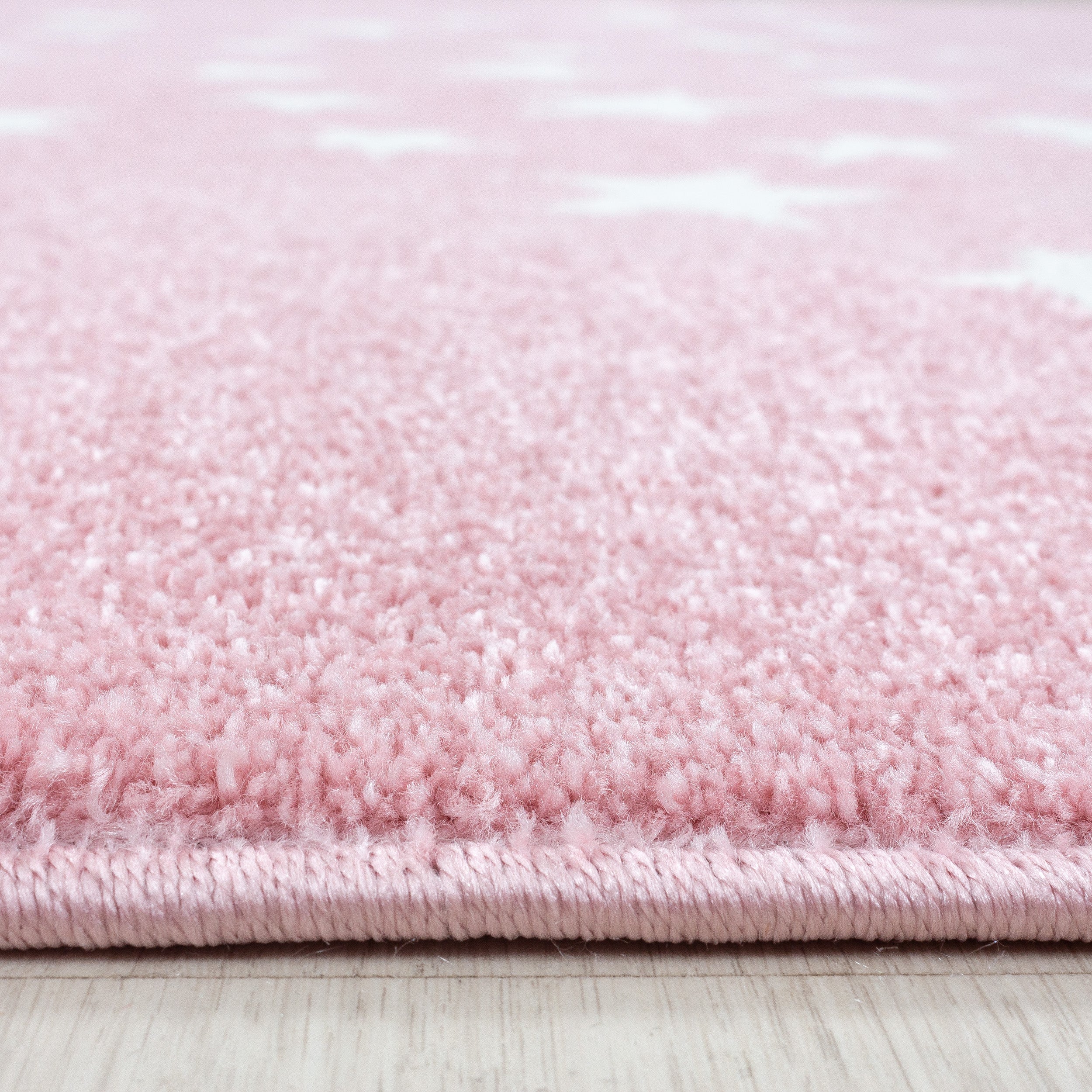 Kindertapijt Omid Roze Ster Vloerkleed - Omid Carpets