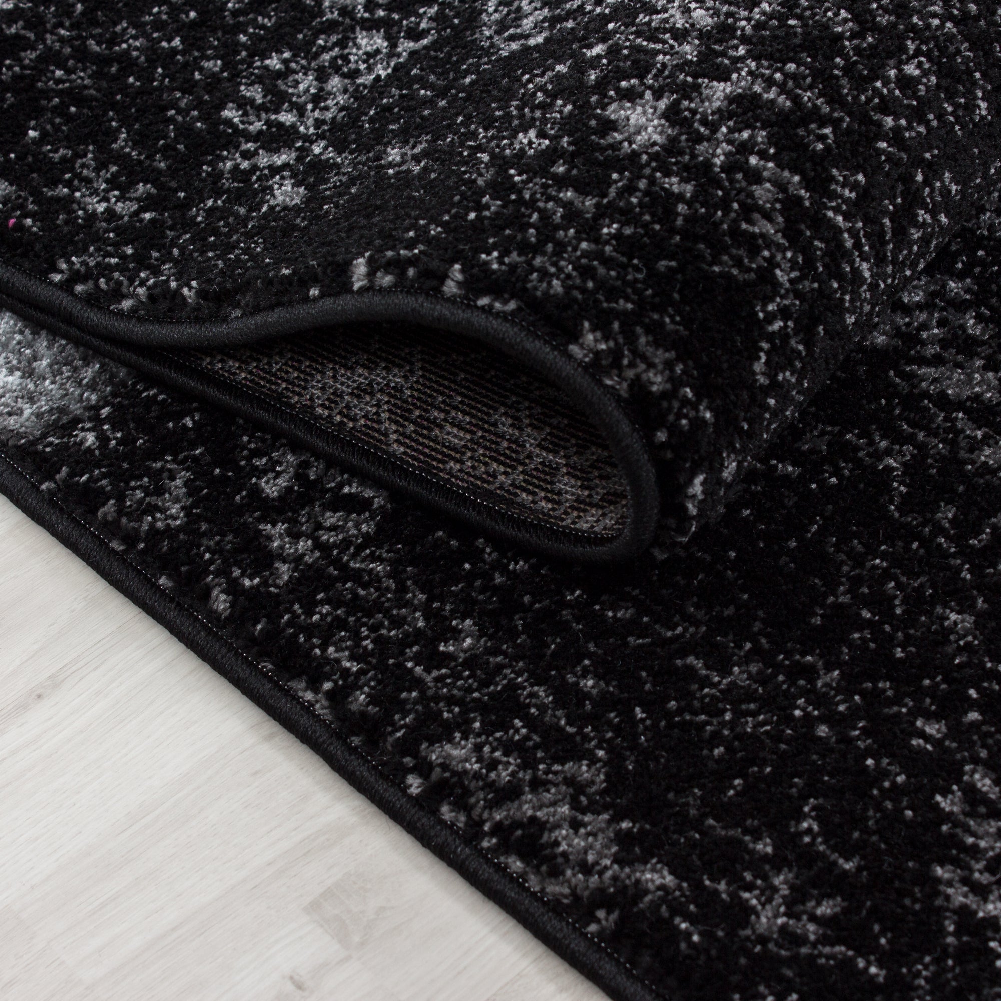 Grijs Tapijt Laagpolig Vloerkleed Omid Modern Vibes - Omid Carpets