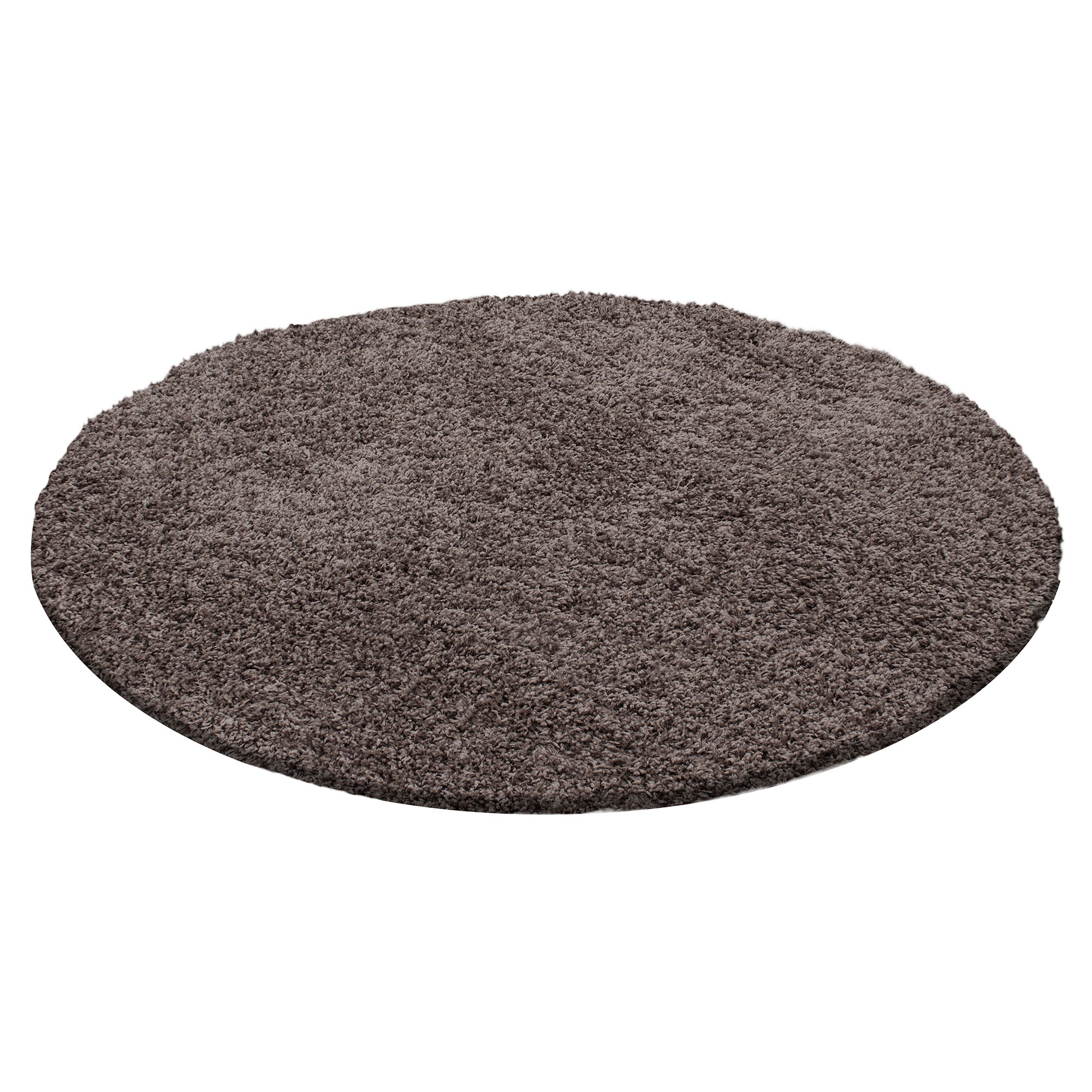 Taupe Tapijt Hoogpolig Vloerkleed - Omid Essential - Omid Carpets