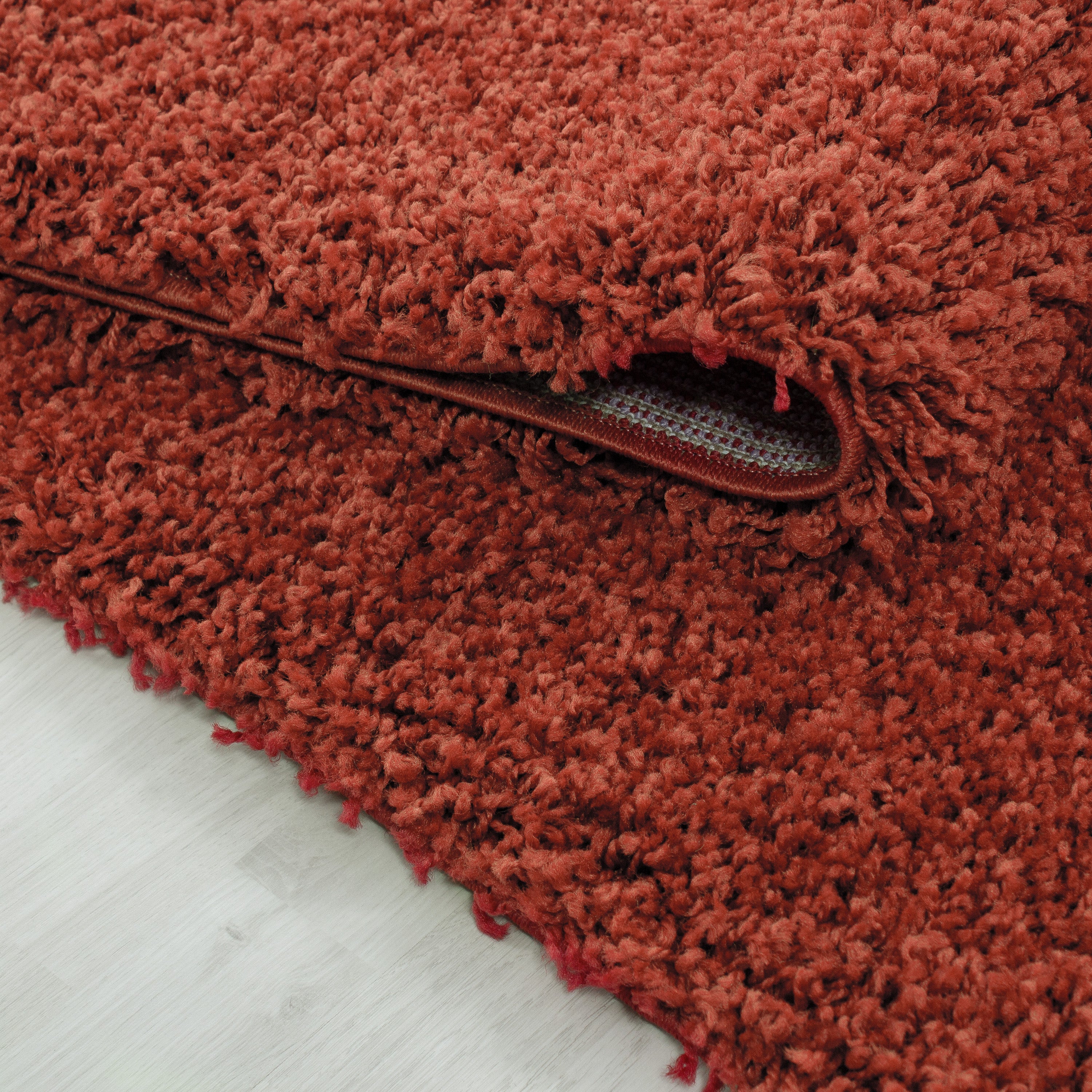 Oranje Tapijt Hoogpolig Vloerkleed - Omid Essential - Omid Carpets
