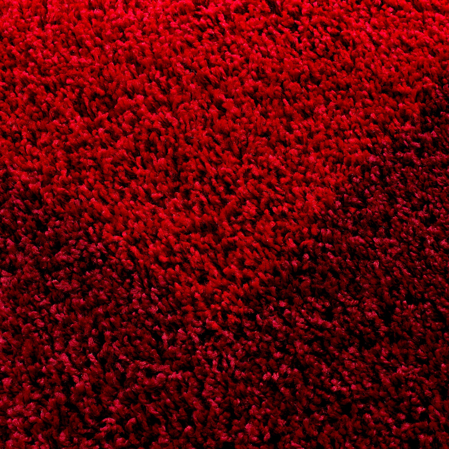 Rood Tapijt Hoogpolig Vloerkleed - Omid Essential Kader - Omid Carpets