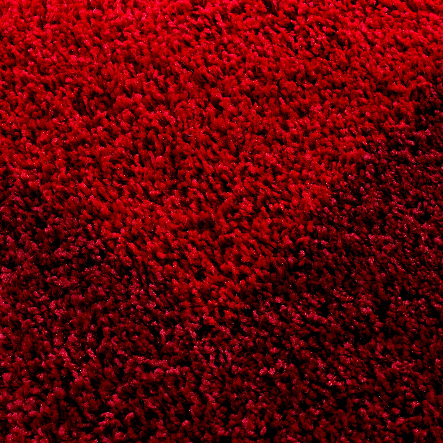 Rood Tapijt Hoogpolig Vloerkleed - Omid Essential Kader - Omid Carpets
