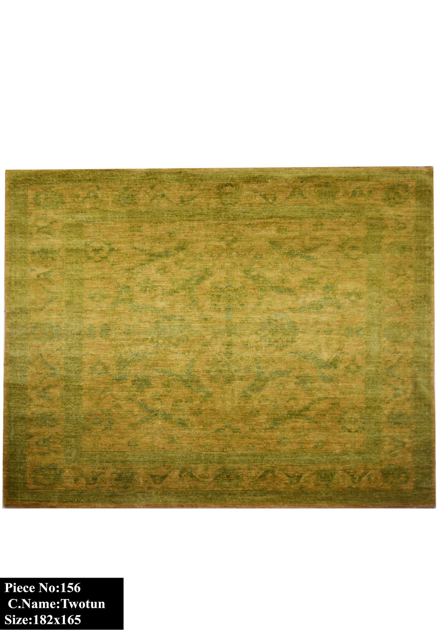 Chobi TwoTone 182x165 - Omid Carpets