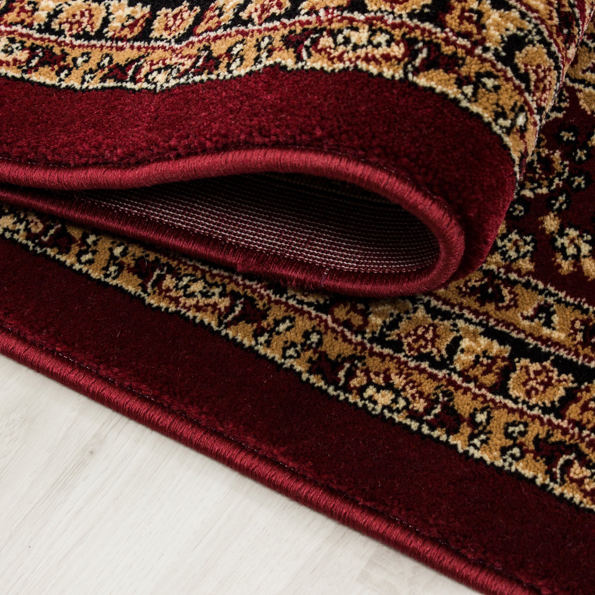 Rood Tapijt Klassiek Vloerkleed Omid Royal - Omid Carpets