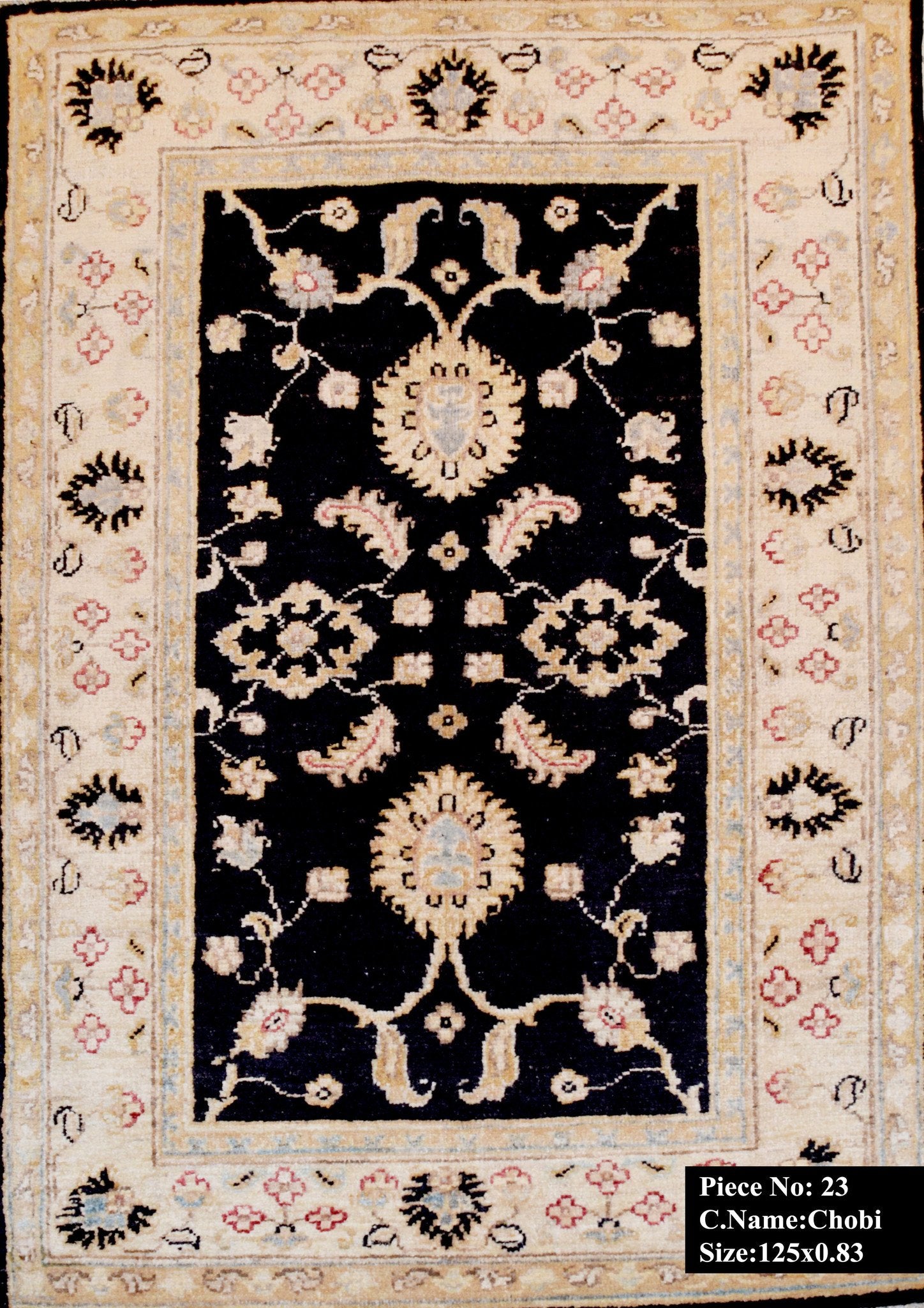 Twilight Ziegler Tapijt 125x83 - Omid Carpets