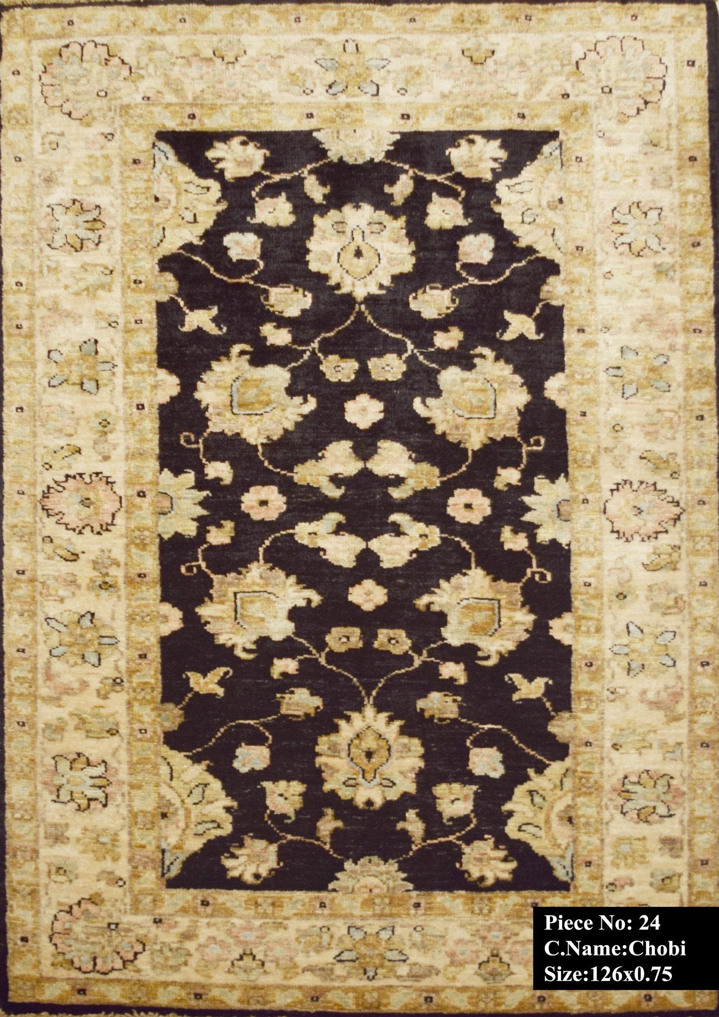 Twilight Ziegler Tapijt 126x75 - Omid Carpets