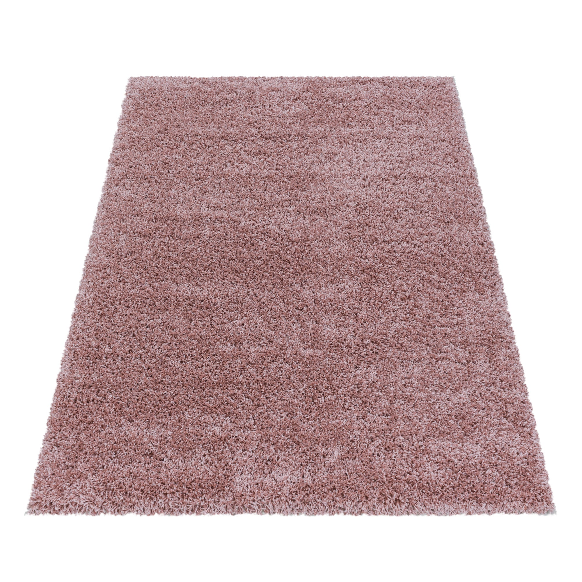 Roze Tapijt Hoogpolig Vloerkleed - Omid Heavenly