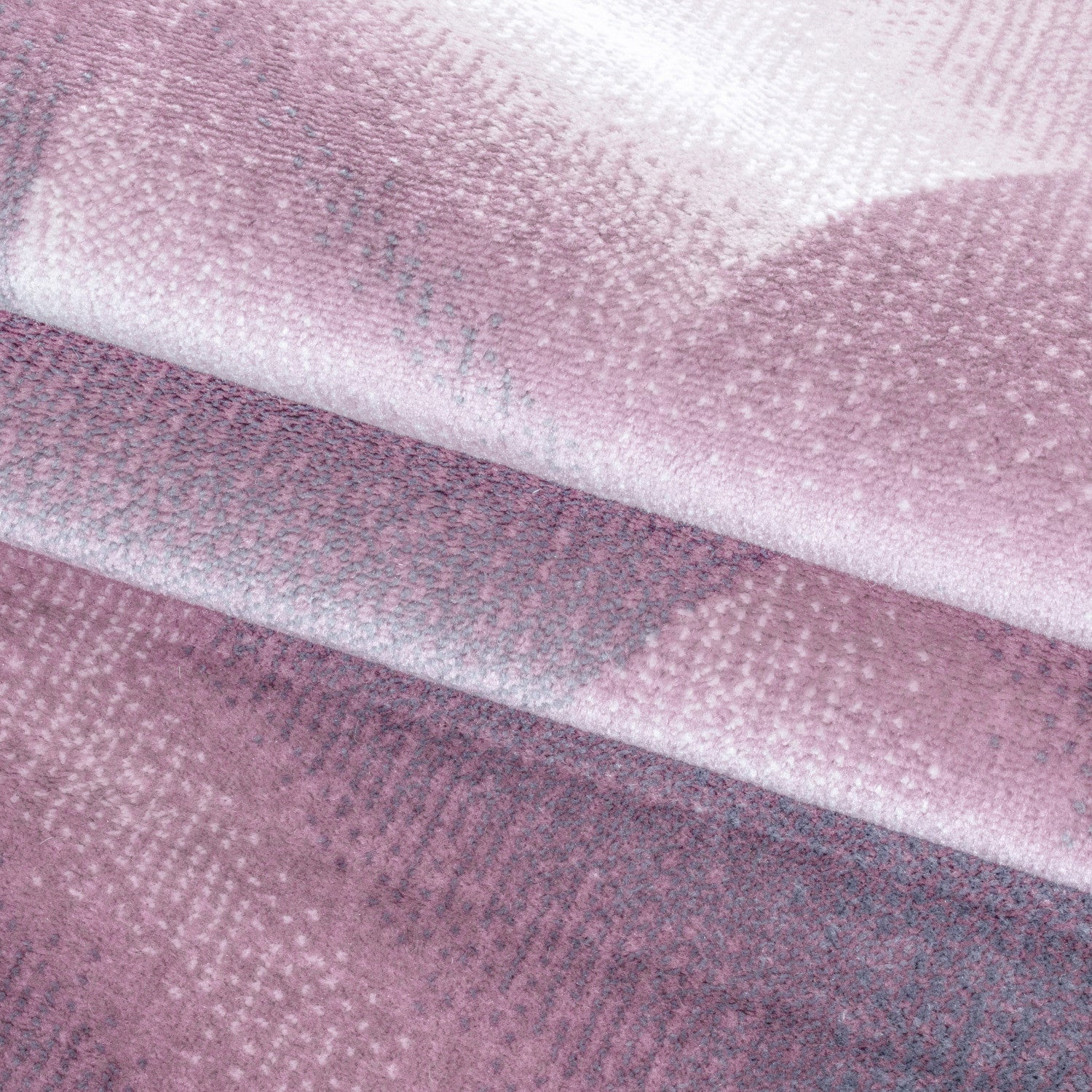 Roze Tapijt Laagpolig Vloerkleed Omid Modern Comfort