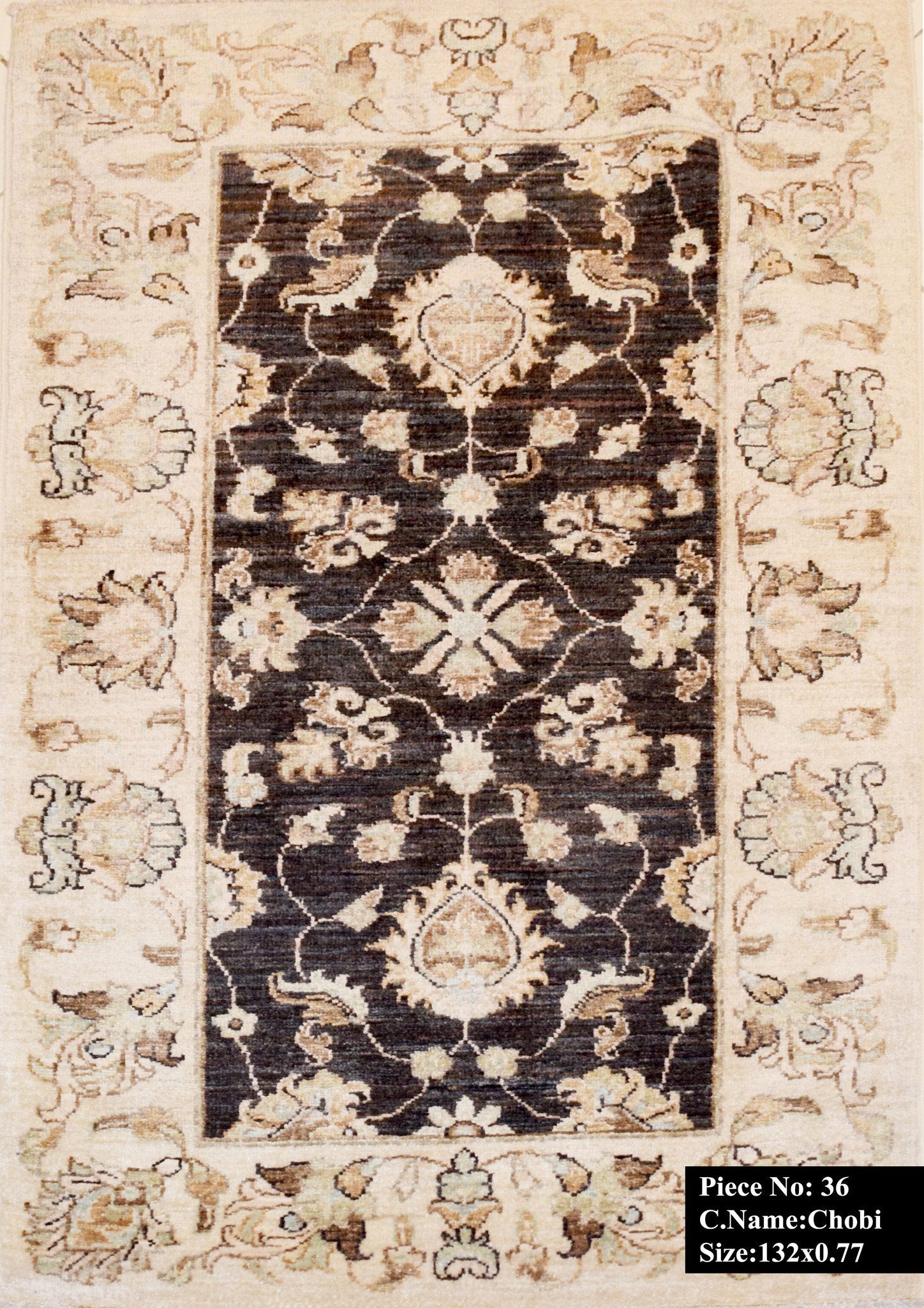 Twilight Ziegler Tapijt 132x77 - Omid Carpets