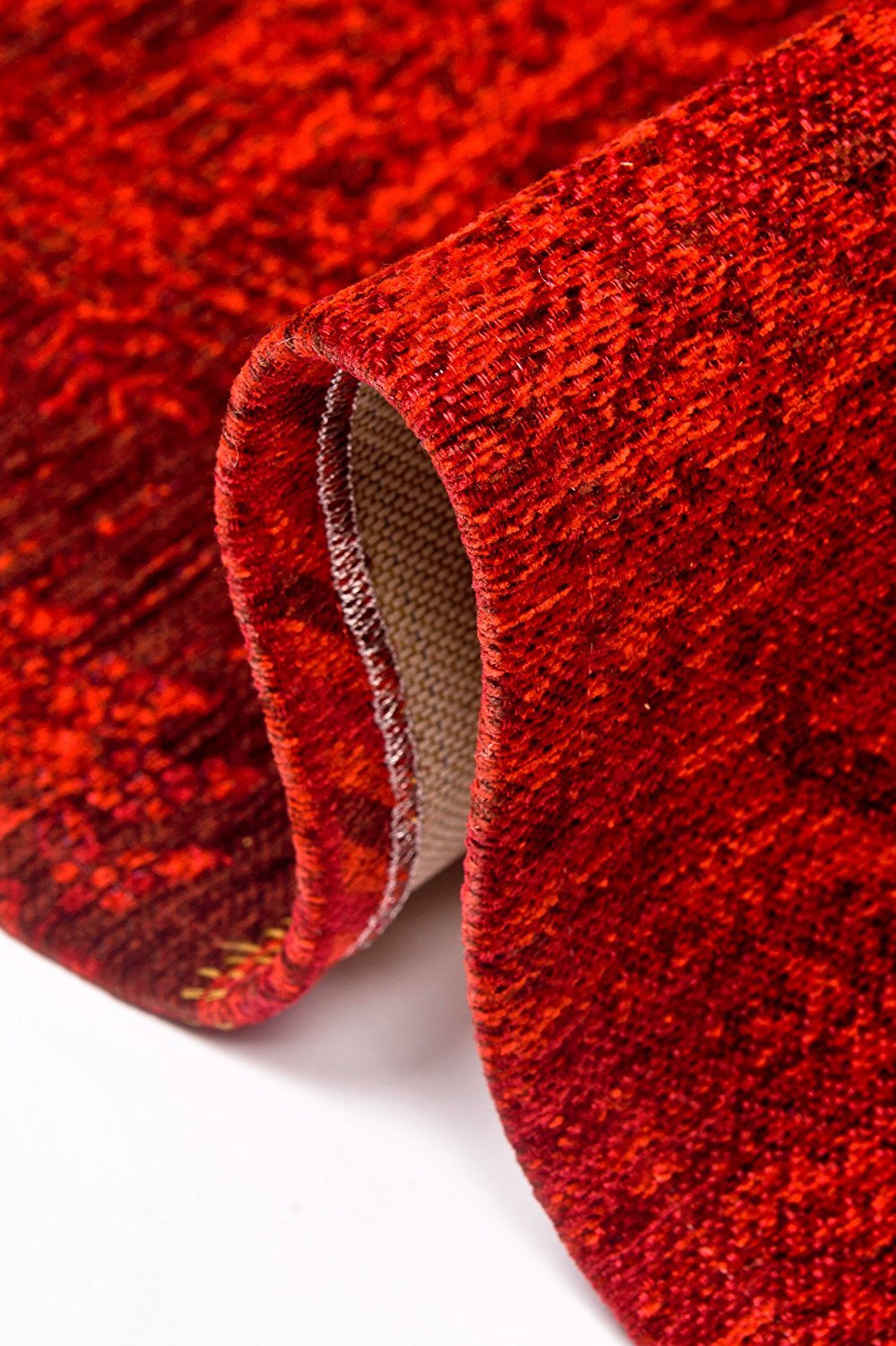 Red Lava Patchwork Tapijt - Omid Carpets