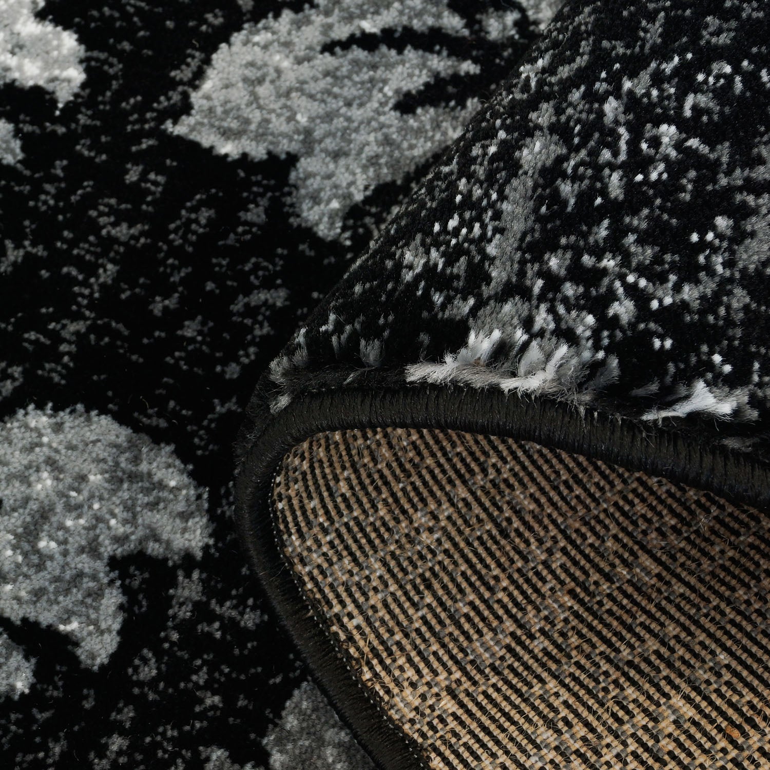 Tapijt Omid Luster Zwart Vloerkleed - Omid Carpets
