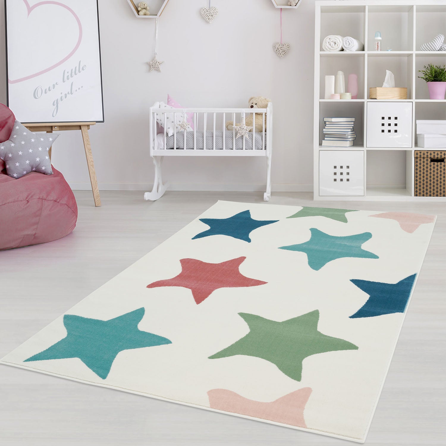 Tapijt Omid Stardust Vloerkleed Beige - Omid Carpets