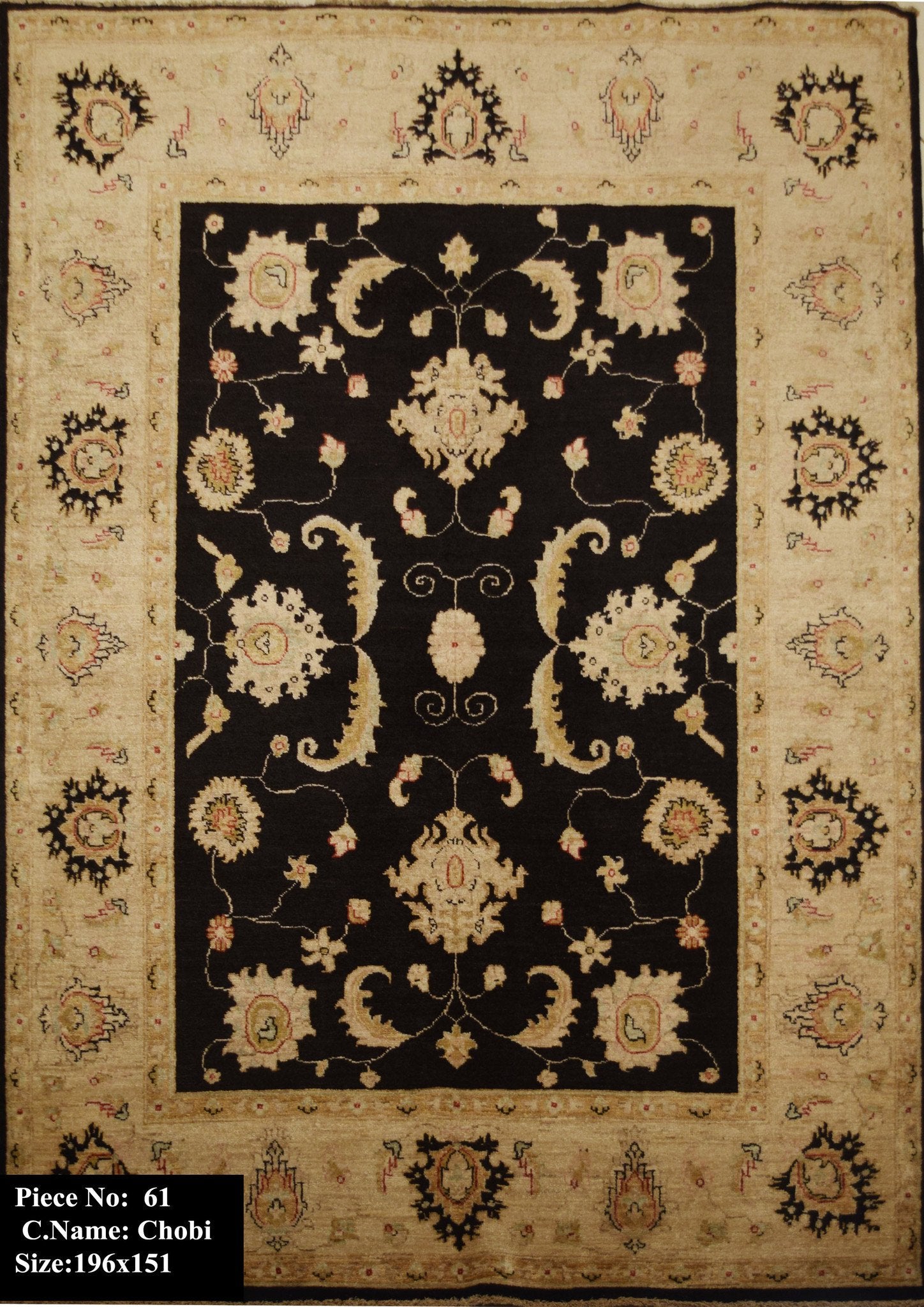 Twilight Ziegler Tapijt 196x151 - Omid Carpets