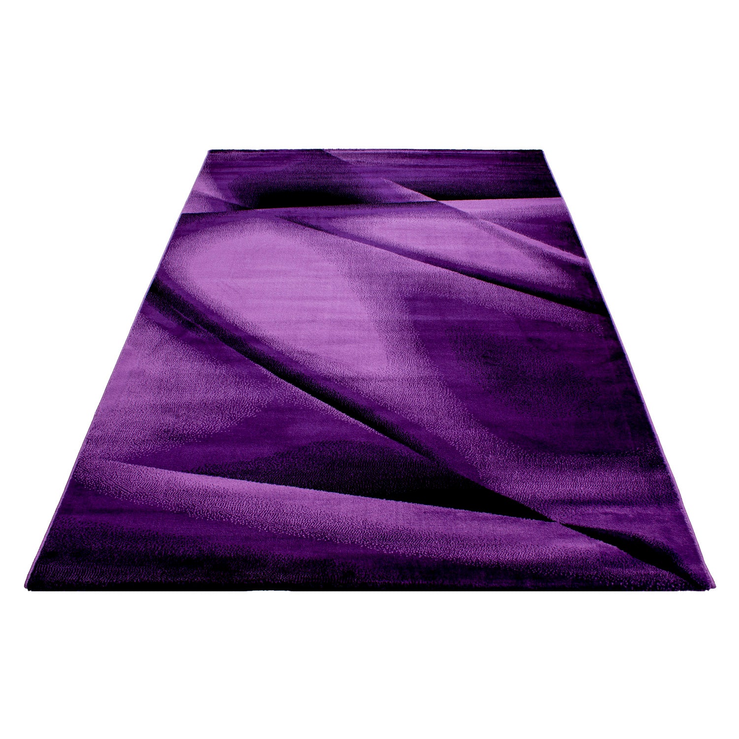 Paars Tapijt Laagpolig Vloerkleed Omid Adventure - Omid Carpets