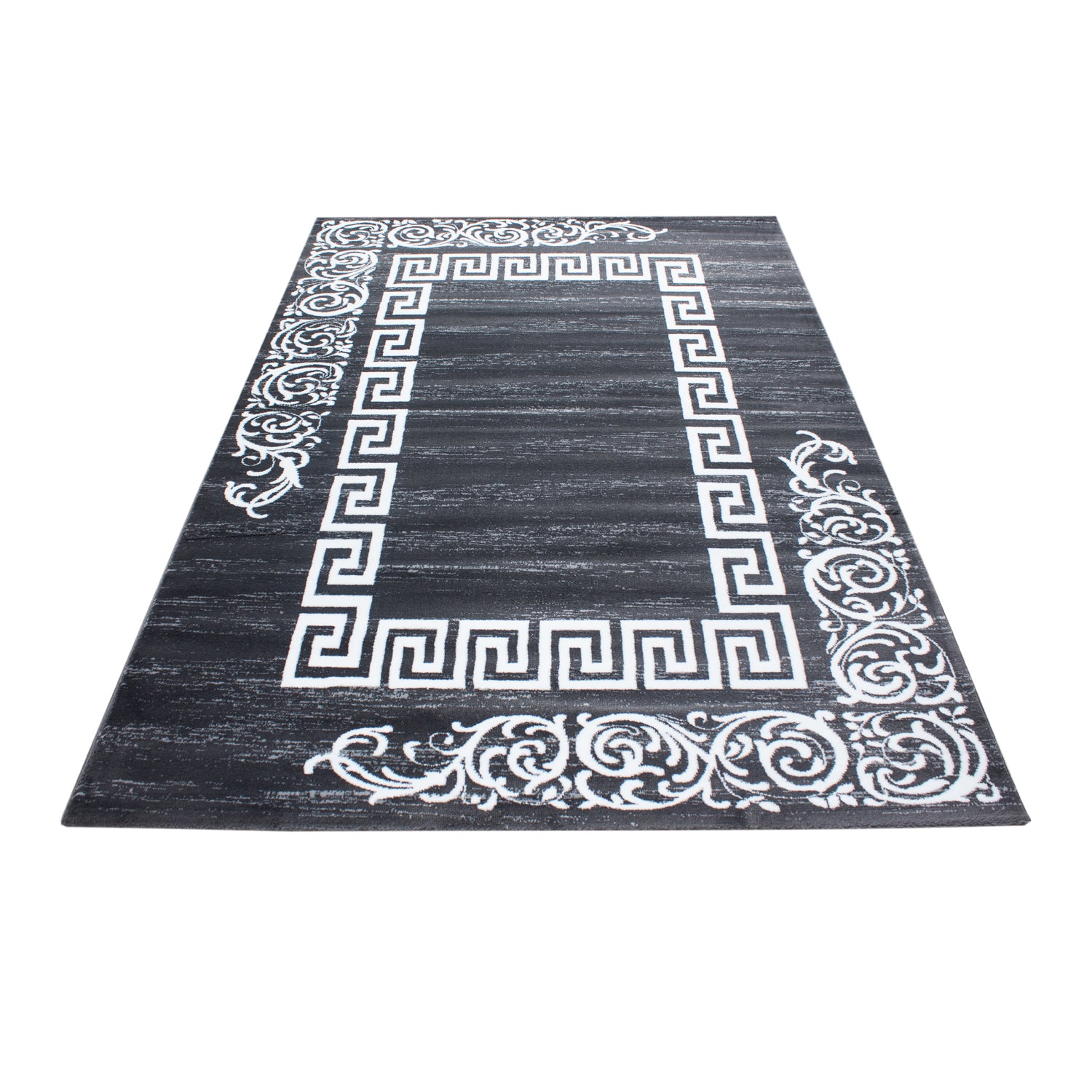 Grijs Tapijt Laagpolig Vloerkleed Omid Adventure - Omid Carpets