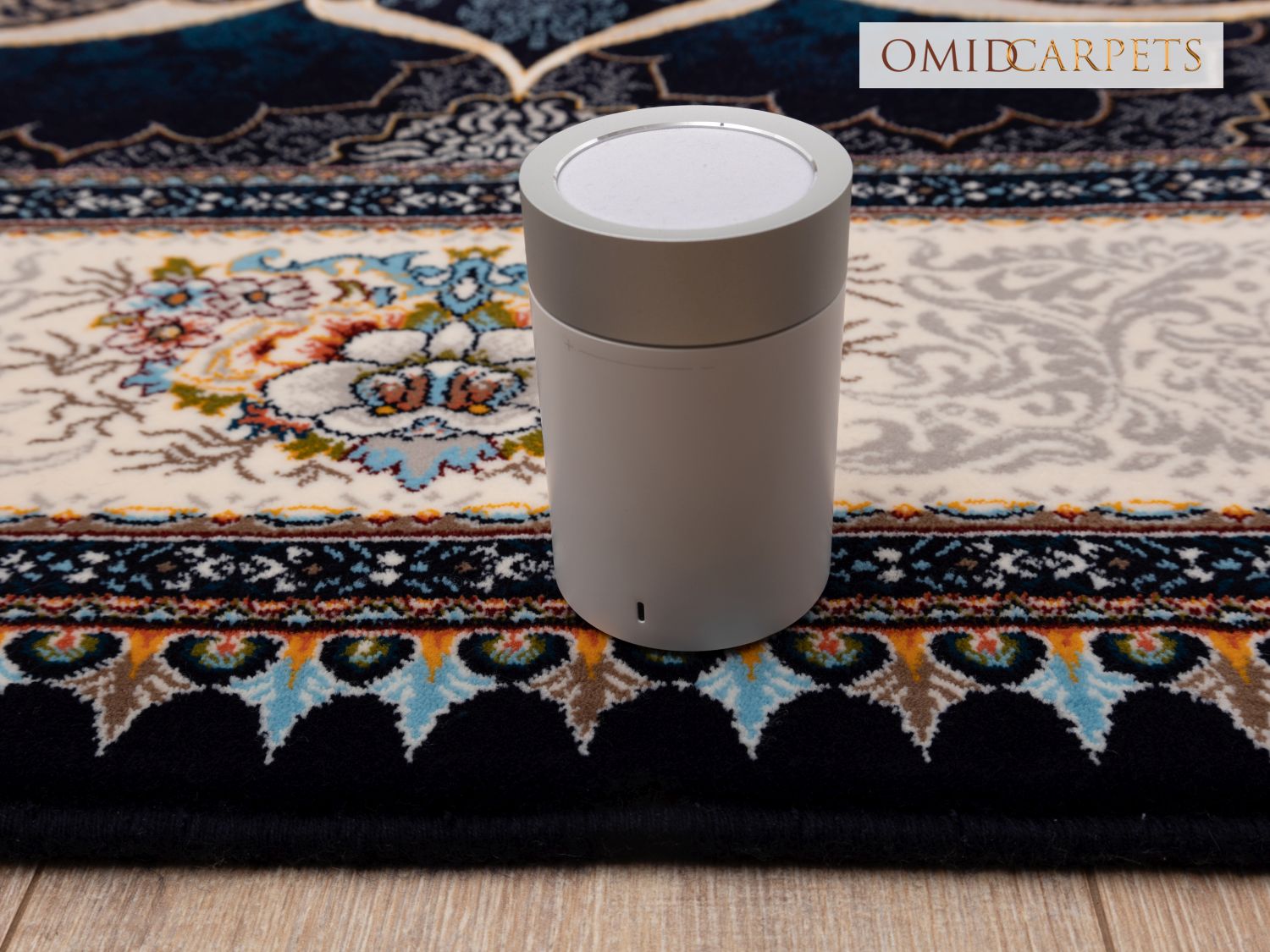 قالین 700 شانه * Blauw Tapijt Laagpolig Klassiek Vloerkleed - Omid Premium Classic - 1,5 Miljoen punten/m²