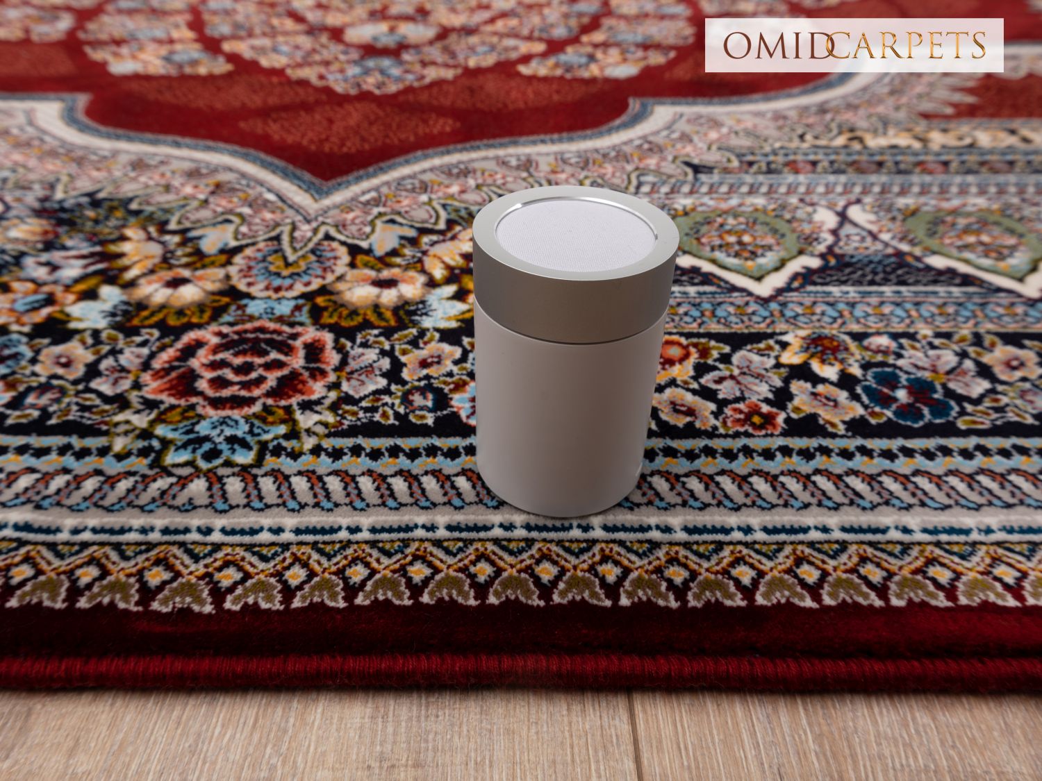 قالین 700 شانه * Rood Tapijt Laagpolig Klassiek Vloerkleed - Omid Premium Classic - 1,5 Miljoen punten/m²