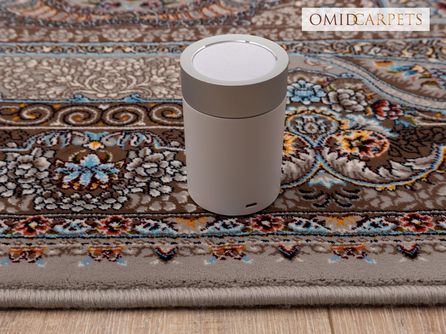 قالین 700 شانه * Grijs Tapijt Laagpolig Klassiek Vloerkleed - Omid Premium Classic - 1,5 Miljoen punten/m²