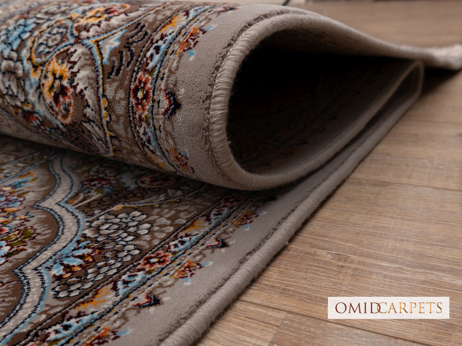 قالین 700 شانه * Grijs Tapijt Laagpolig Klassiek Vloerkleed - Omid Premium Classic - 1,5 Miljoen punten/m²